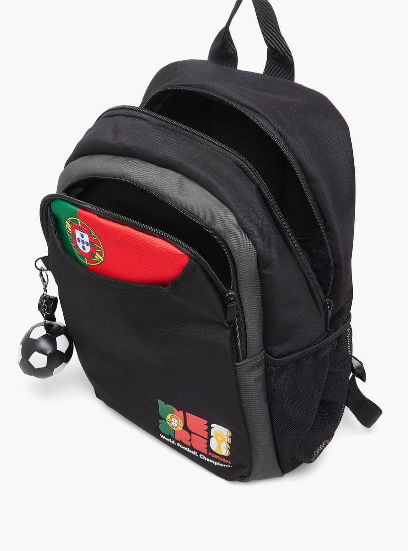 Unique-O Football Print Backpack for Boys 8-13 Years with Adjustable Shoulder Straps - 18 inches-school-bagsandbackpacks-backpacks-image-7