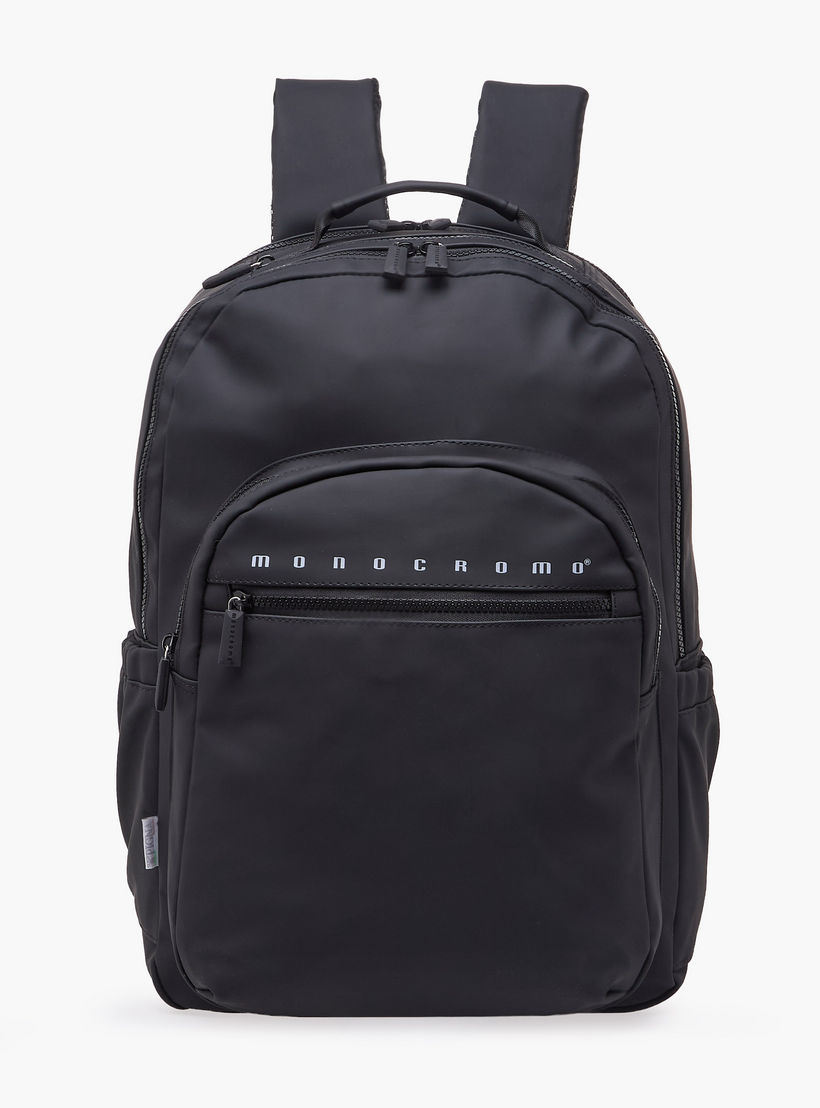 Monocromo Solid Backpack for Boys 8-13 Years with Padded Shoulder Straps - 18 inches-school-bagsandbackpacks-backpacks-image-1