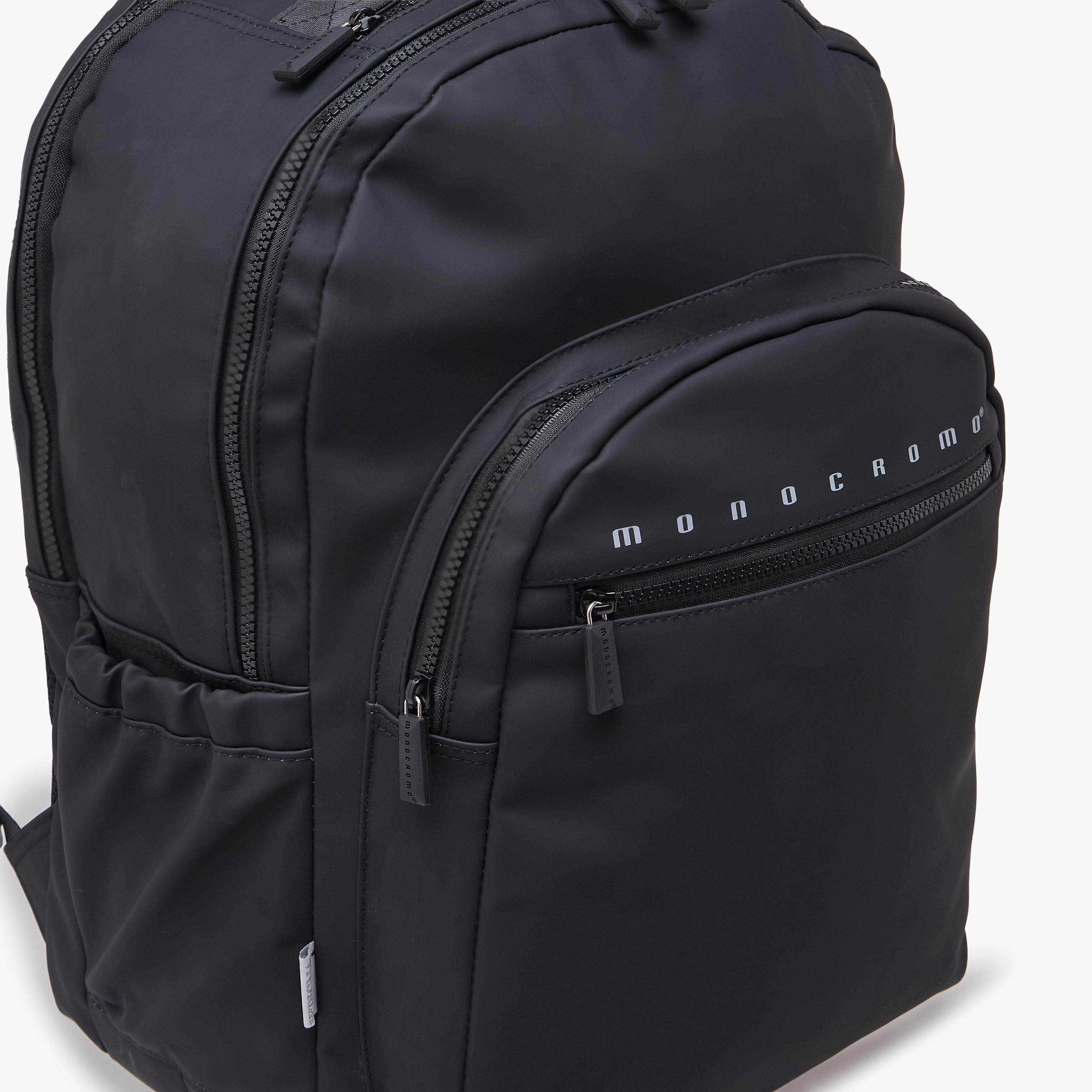 Monocromo Solid Backpack for Boys 8-13 Years with Padded Shoulder Straps - 18 inches-school-bagsandbackpacks-backpacks-image-3