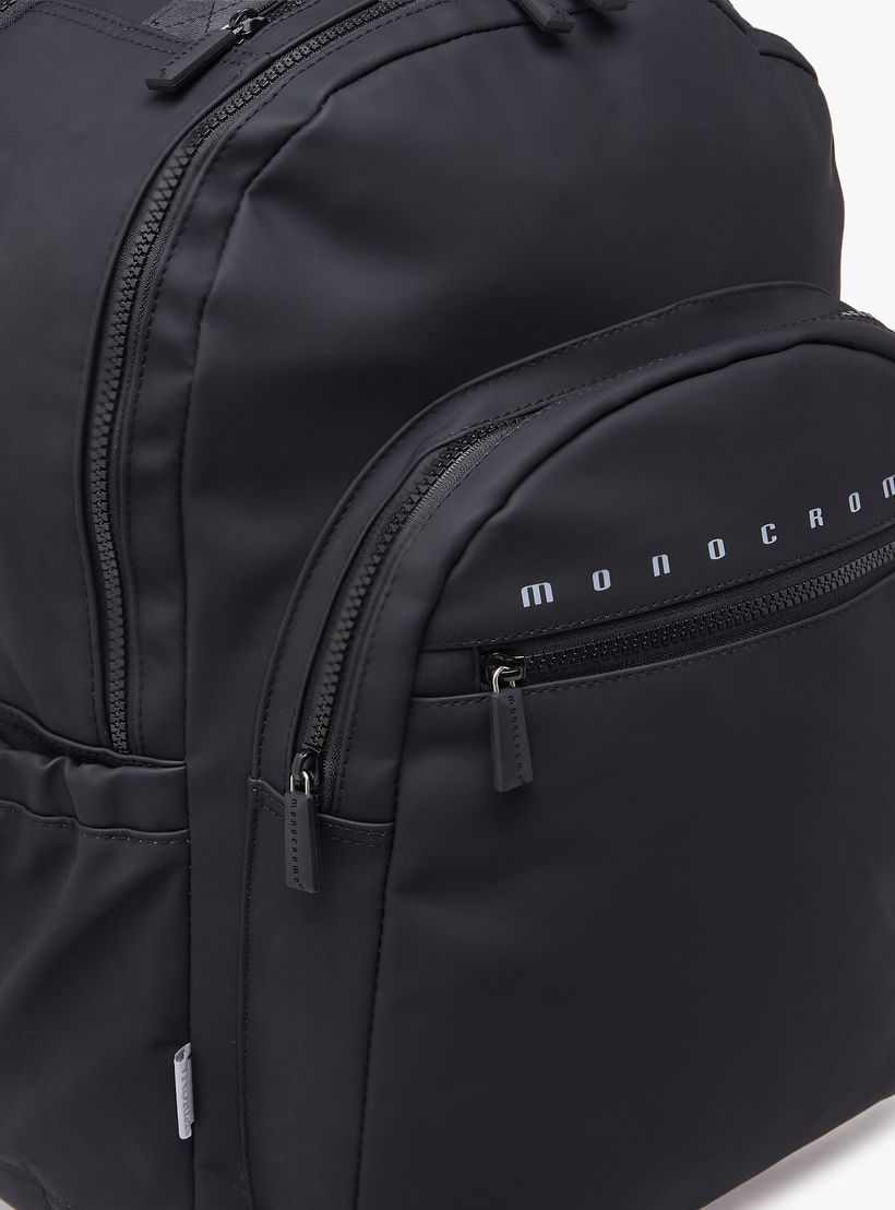 Monocromo Solid Backpack for Boys 8-13 Years with Padded Shoulder Straps - 18 inches-school-bagsandbackpacks-backpacks-image-3