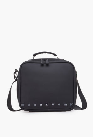 Monocromo Solid Lunch Bag for Boys 8-13 Years with Adjustable Strap-school-image-1