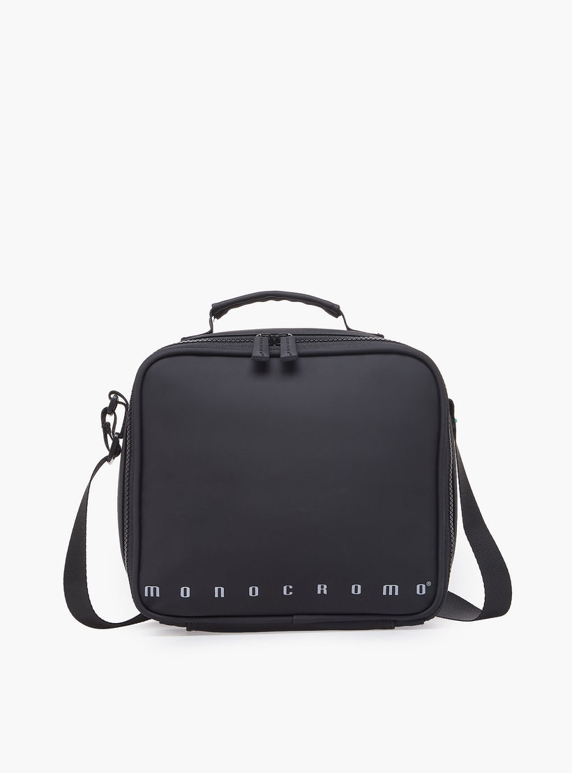 Monocromo Solid Lunch Bag for Boys 8-13 Years with Adjustable Strap-school-lunchessentials-lunchbags-image-1