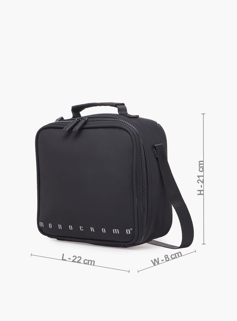 Monocromo Solid Lunch Bag for Boys 8-13 Years with Adjustable Strap-school-lunchessentials-lunchbags-image-7