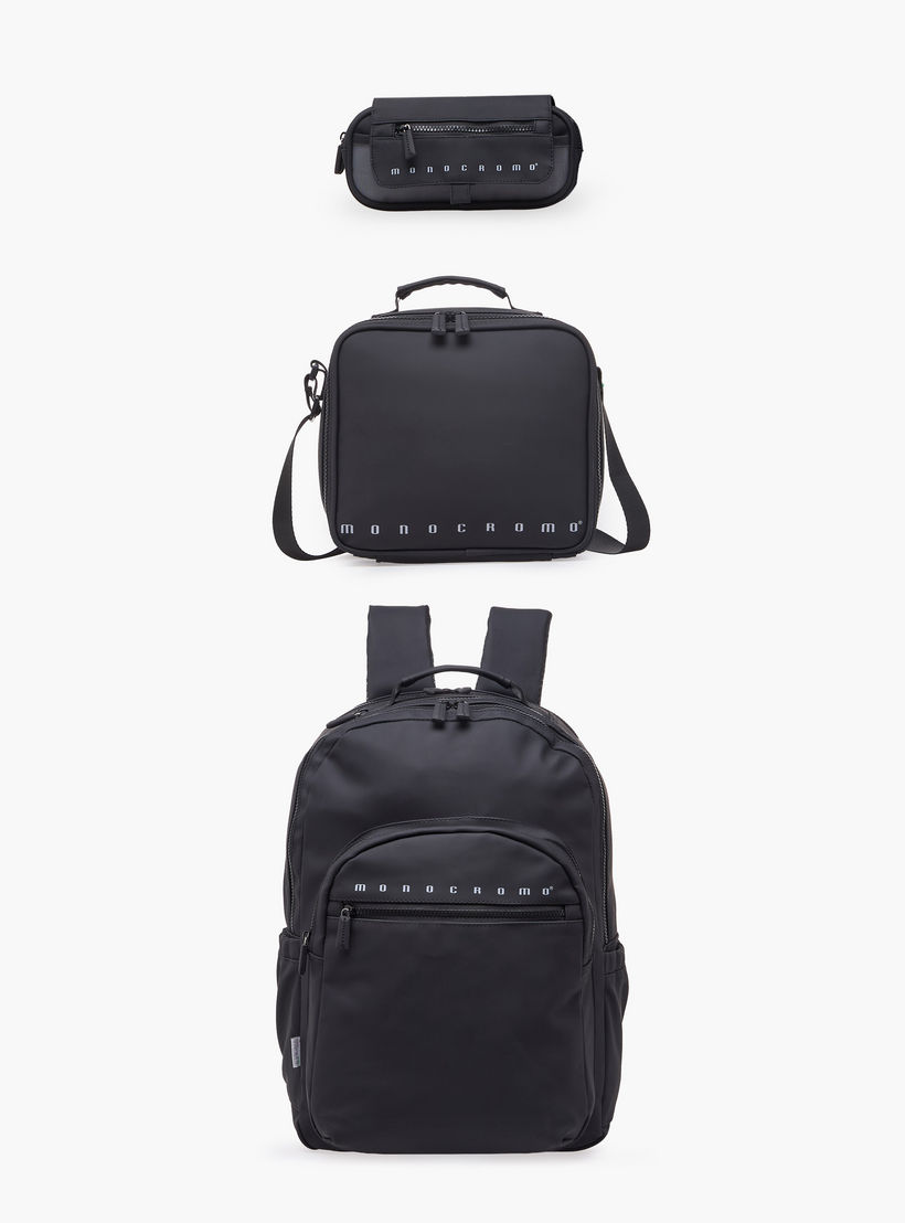 Monocromo Solid Lunch Bag for Boys 8-13 Years with Adjustable Strap-school-lunchessentials-lunchbags-image-9