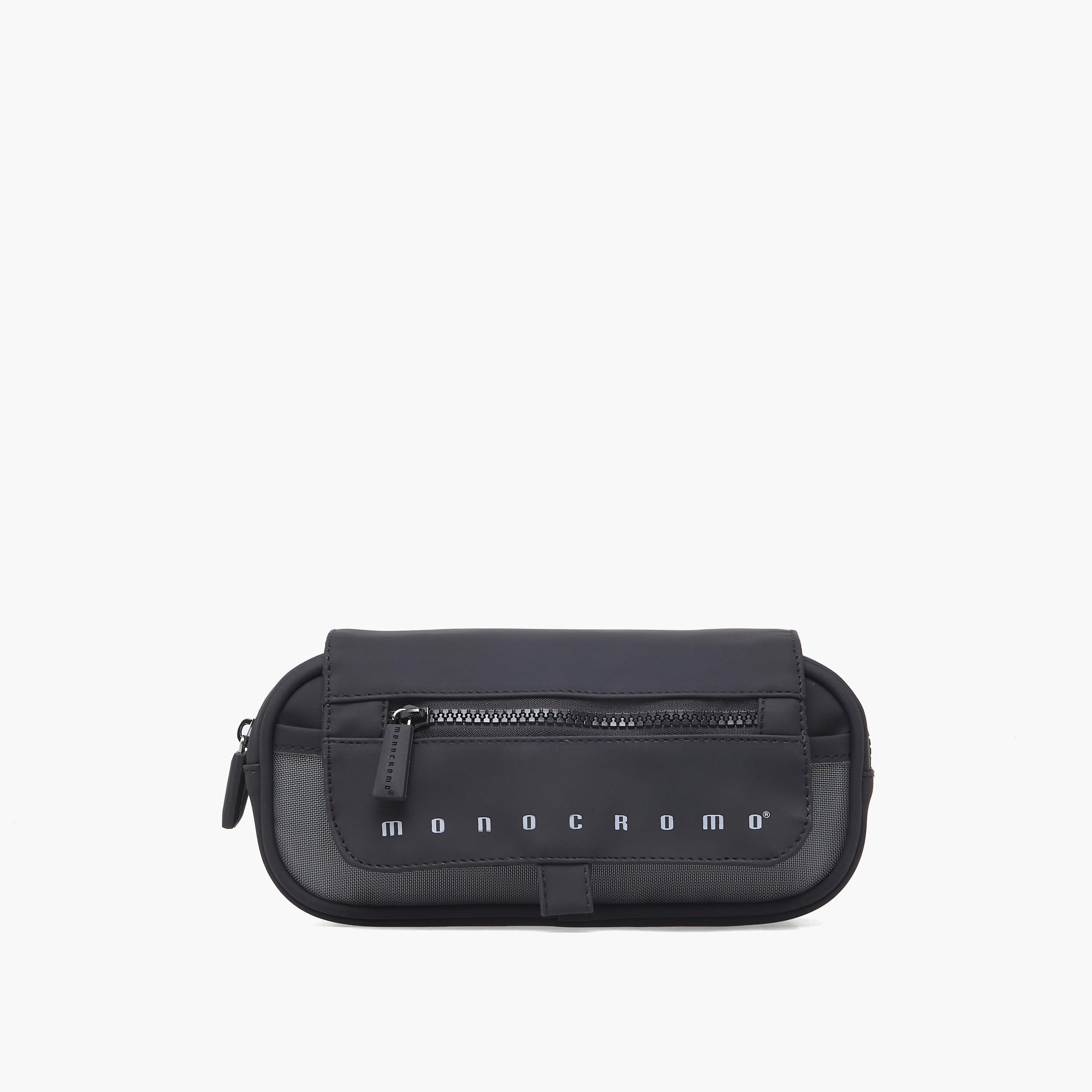 Monocromo Solid Pencil Pouch with 2-Compartment-school-stationery-pencilcases-image-1