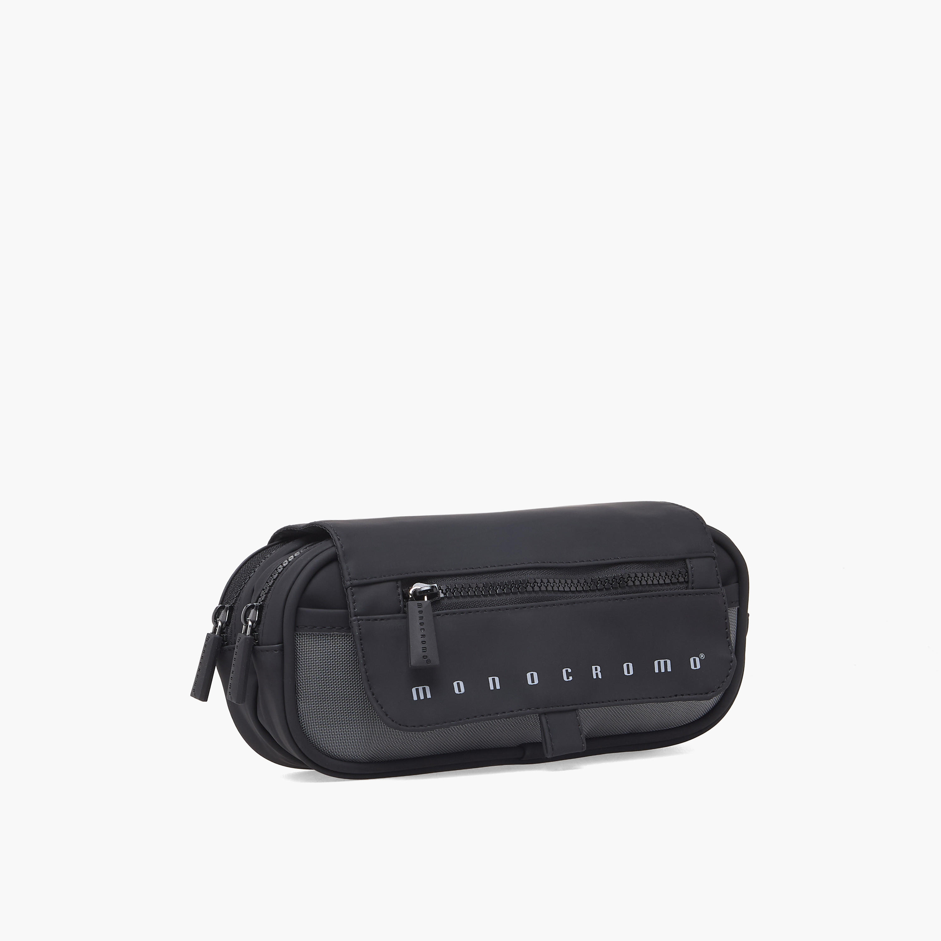 Monocromo Solid Pencil Pouch with 2-Compartment-school-stationery-pencilcases-image-2