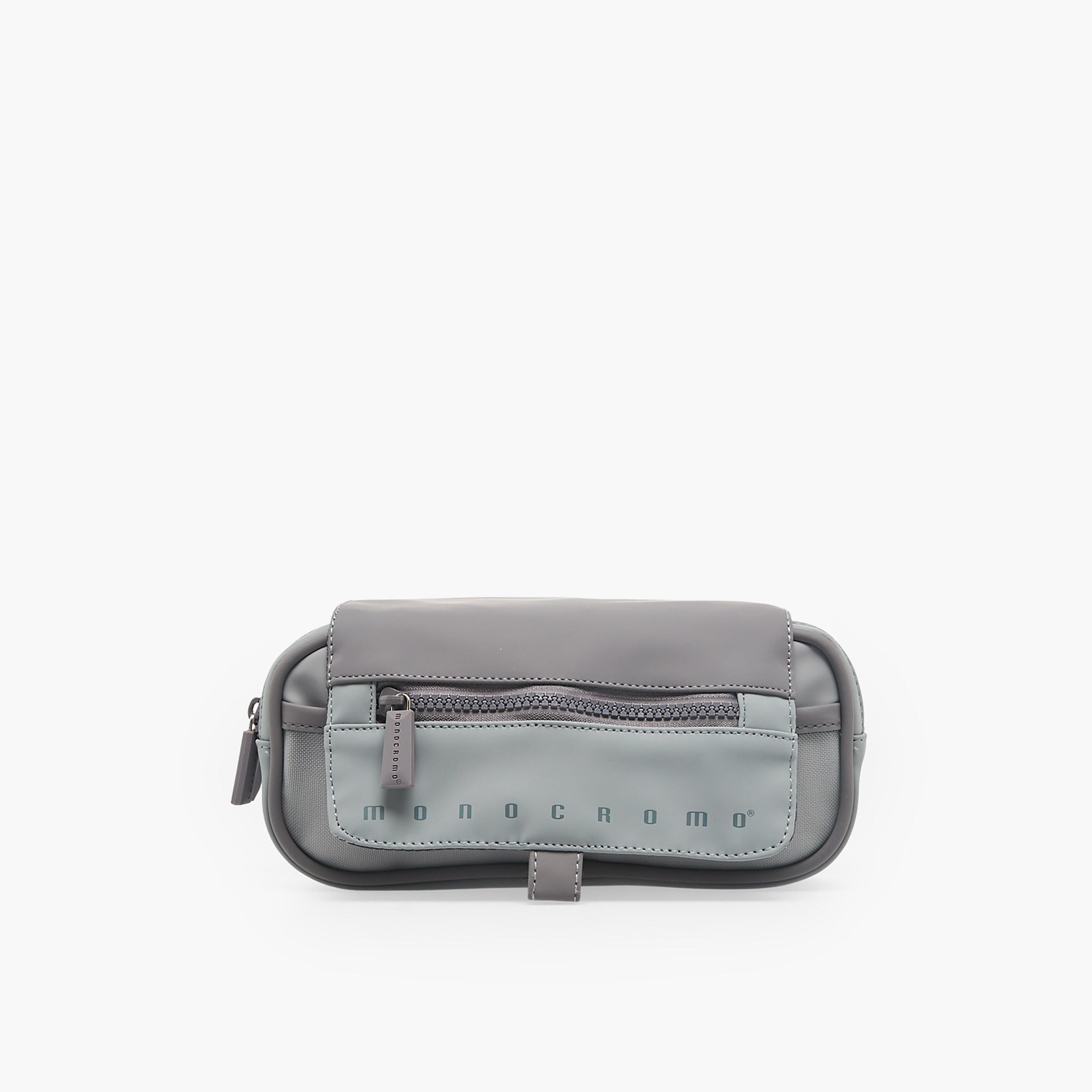 Monocromo Solid Pencil Pouch with 2 Compartments-school-stationery-pencilcases-image-1