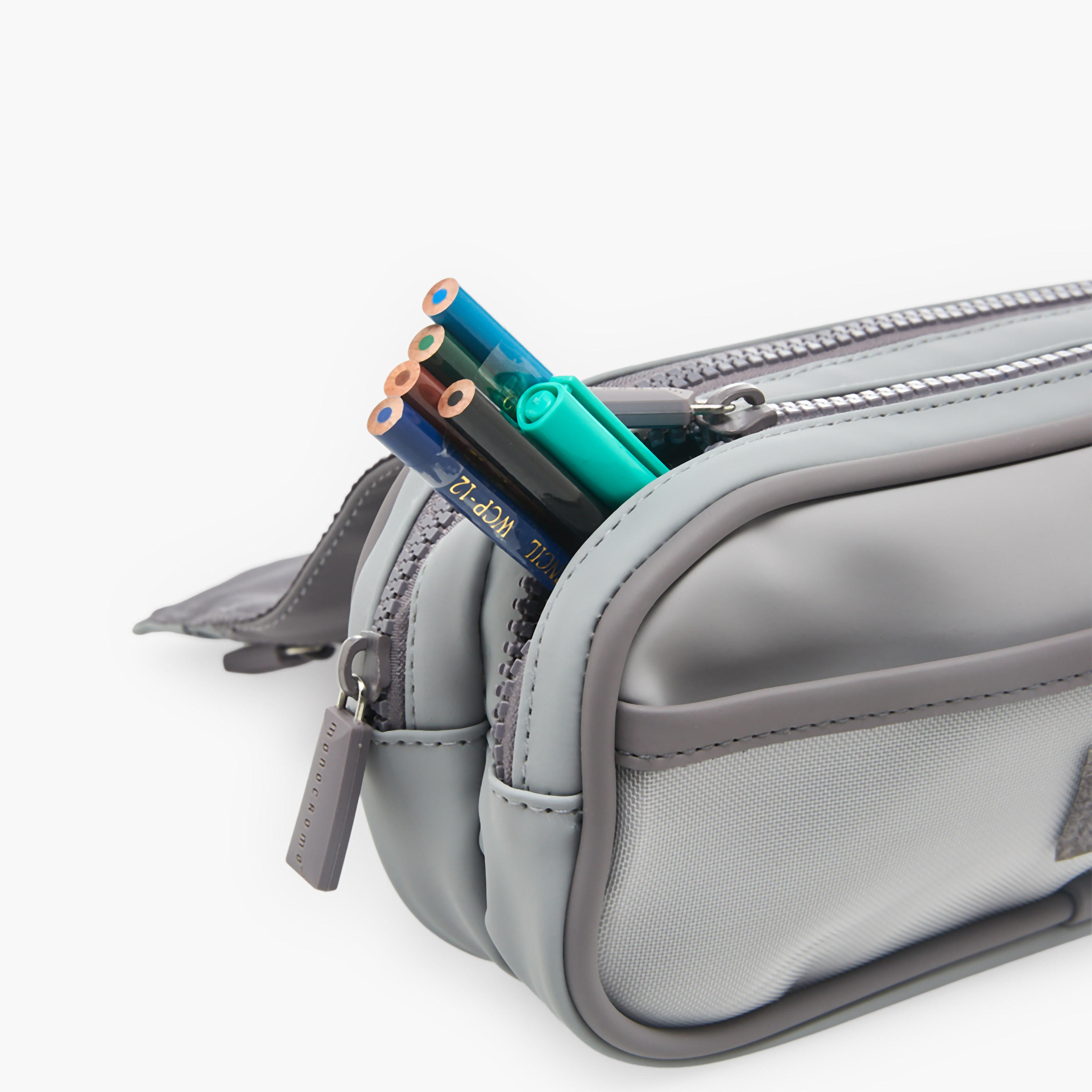 Monocromo Solid Pencil Pouch with 2 Compartments-school-stationery-pencilcases-image-7
