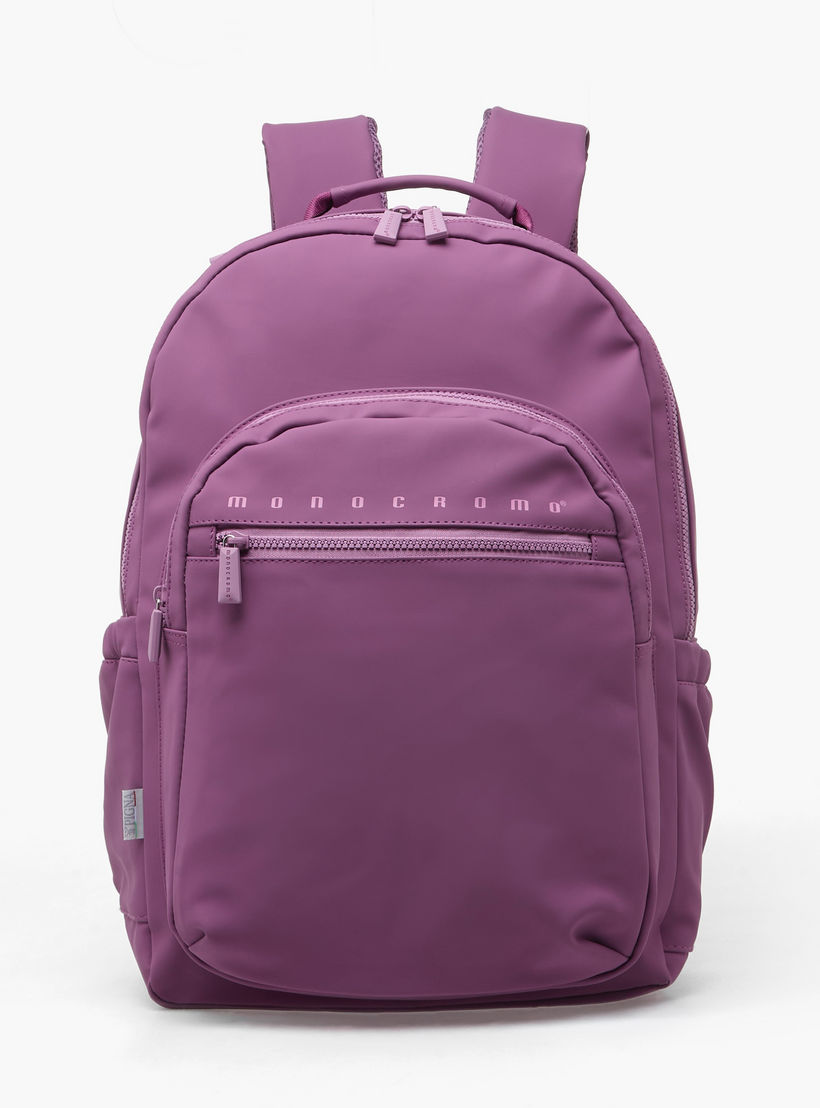 Monocromo Solid Backpack for Girls 8-13 Years with Adjustable Shoulder Straps - 18 inches-school-bagsandbackpacks-backpacks-image-1