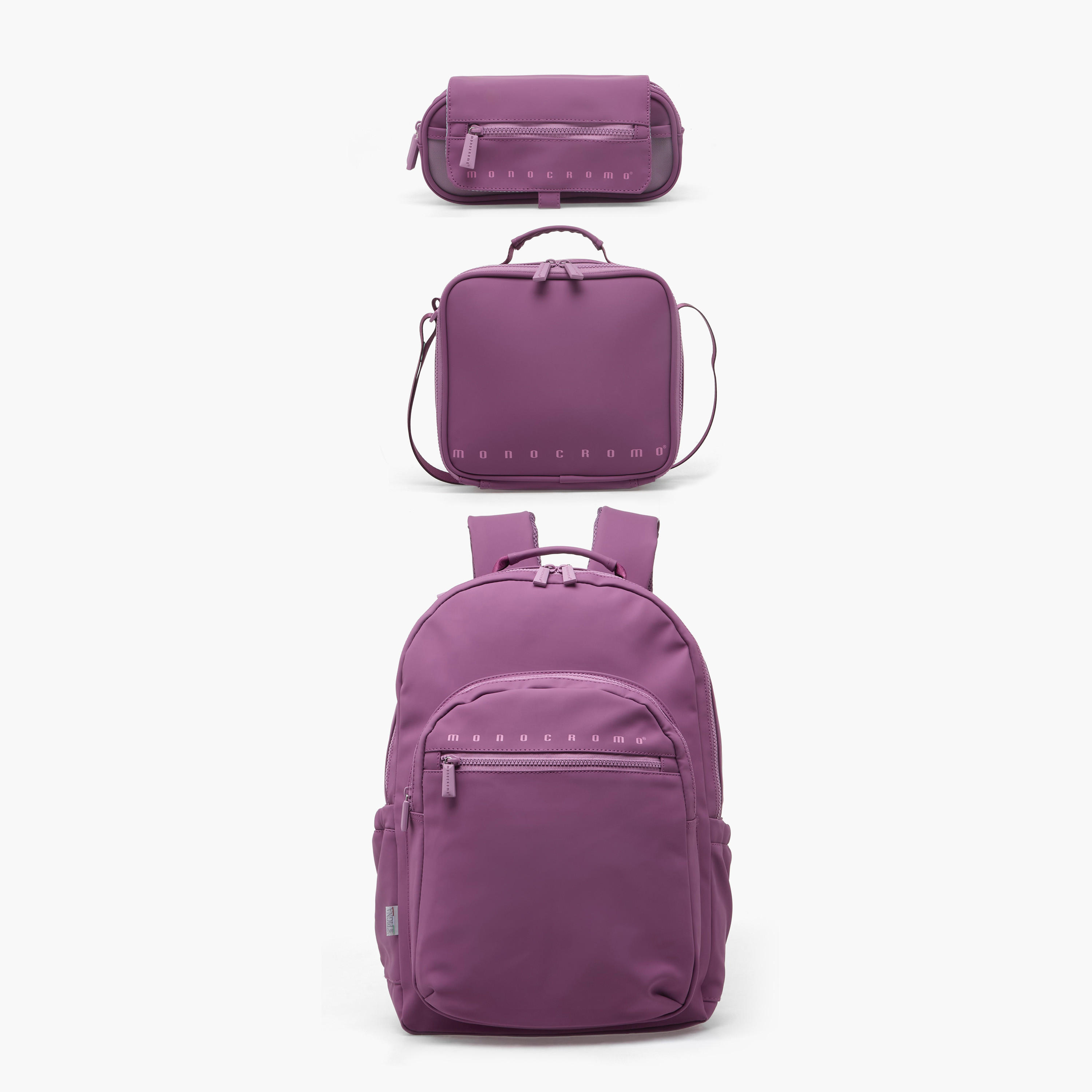 Monocromo Solid Backpack for Girls 8-13 Years with Adjustable Shoulder Straps - 18 inches-school-bagsandbackpacks-backpacks-image-11