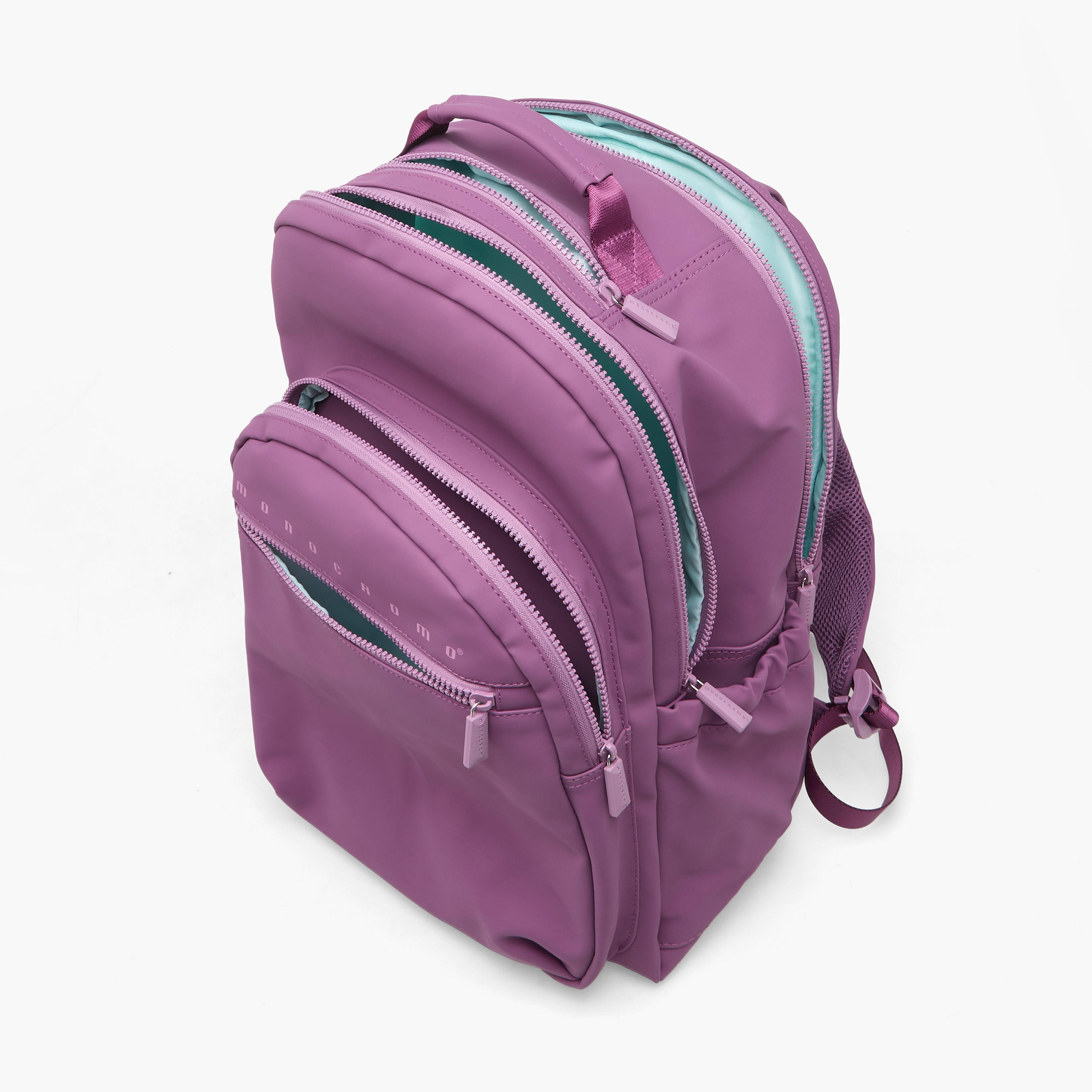 Monocromo Solid Backpack for Girls 8-13 Years with Adjustable Shoulder Straps - 18 inches-school-bagsandbackpacks-backpacks-image-6