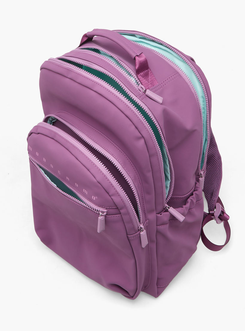 Monocromo Solid Backpack for Girls 8-13 Years with Adjustable Shoulder Straps - 18 inches-school-bagsandbackpacks-backpacks-image-6