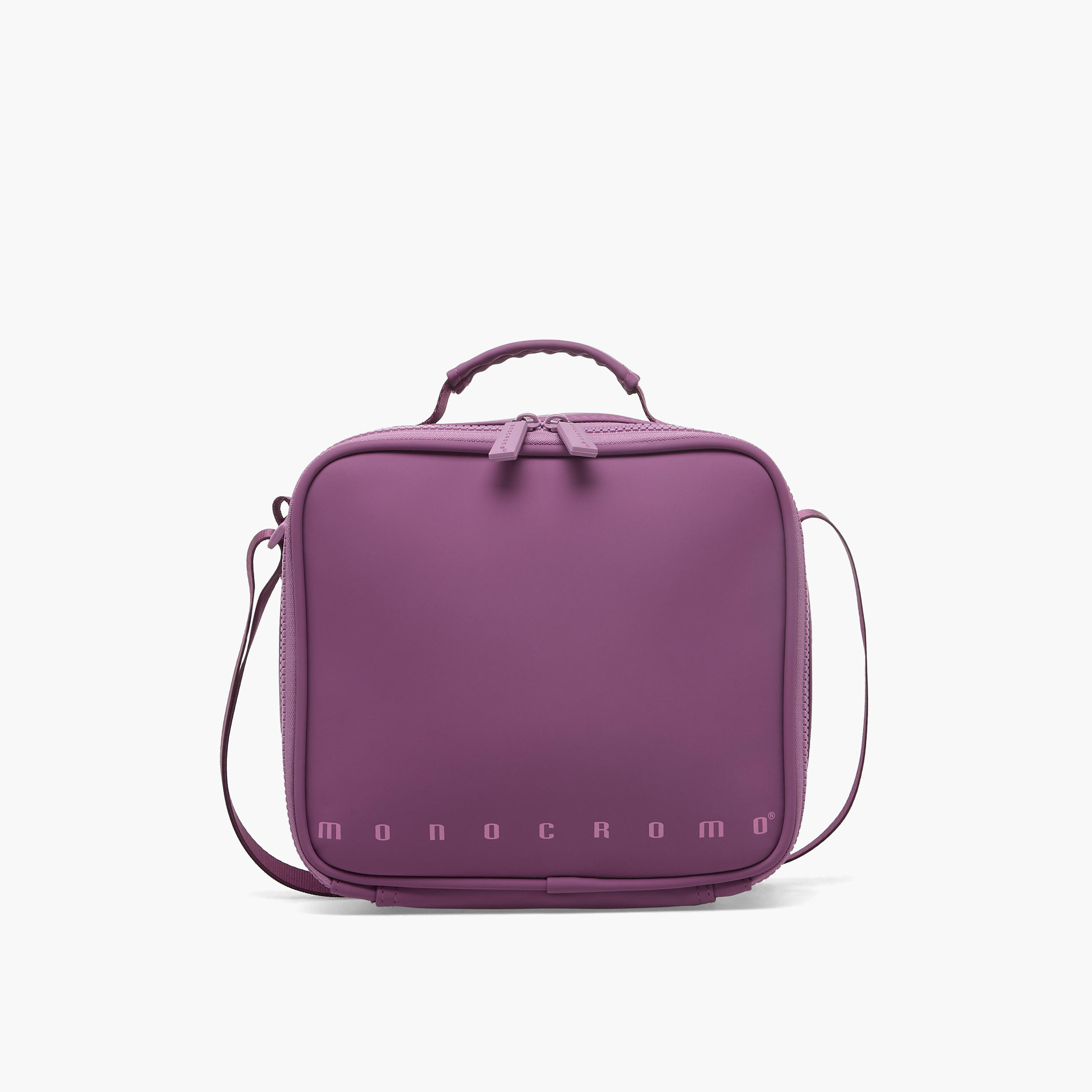 Monocromo Solid Lunch Bag for Girls 8-13 Years with Adjustable Strap-school-lunchessentials-lunchbags-image-1