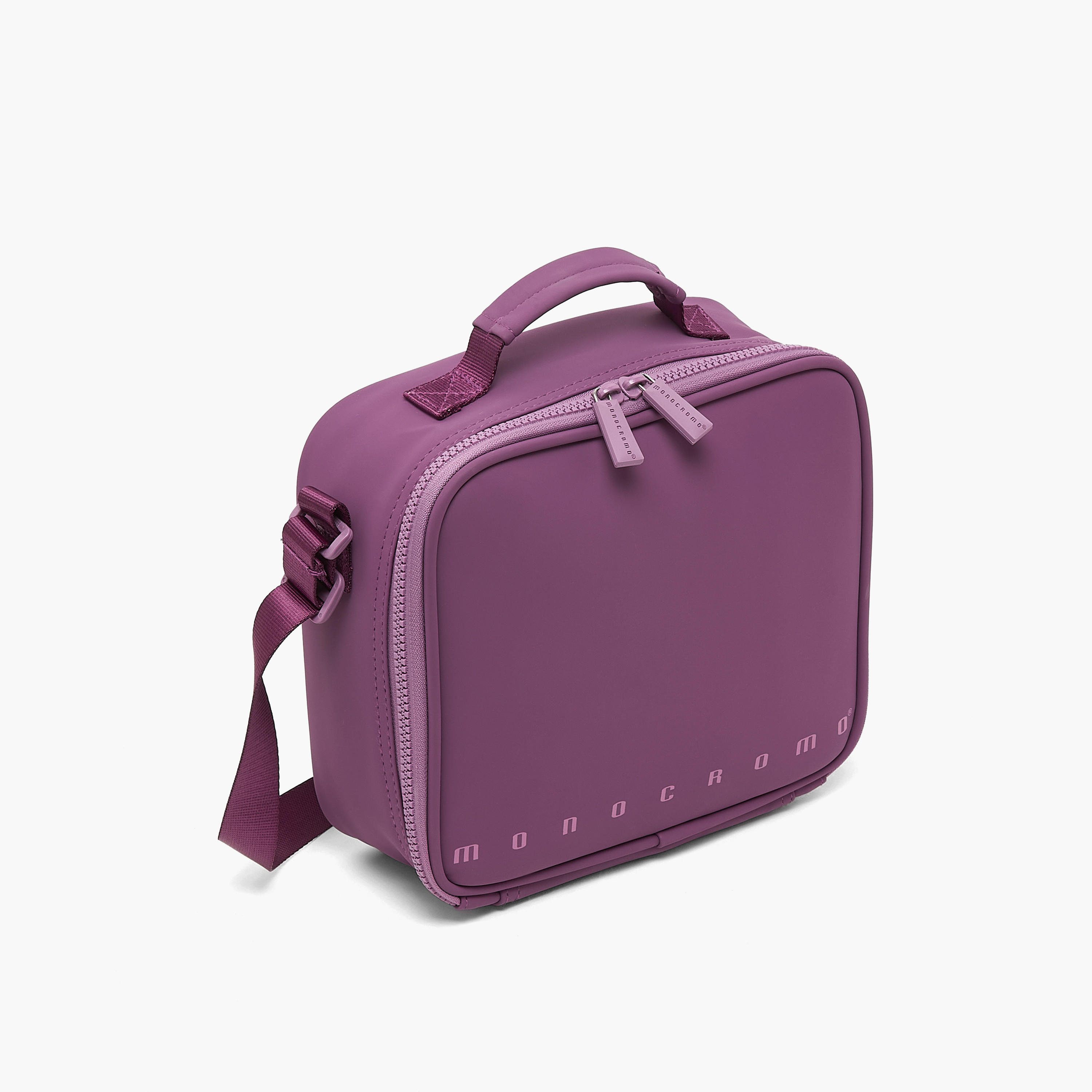 Monocromo Solid Lunch Bag for Girls 8-13 Years with Adjustable Strap-school-lunchessentials-lunchbags-image-2