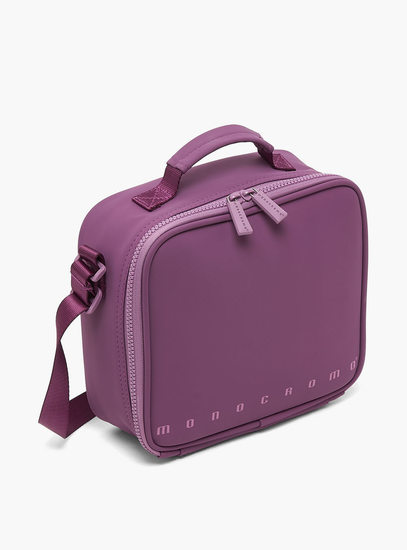 Monocromo Solid Lunch Bag for Girls 8-13 Years with Adjustable Strap-school-lunchessentials-lunchbags-image-2