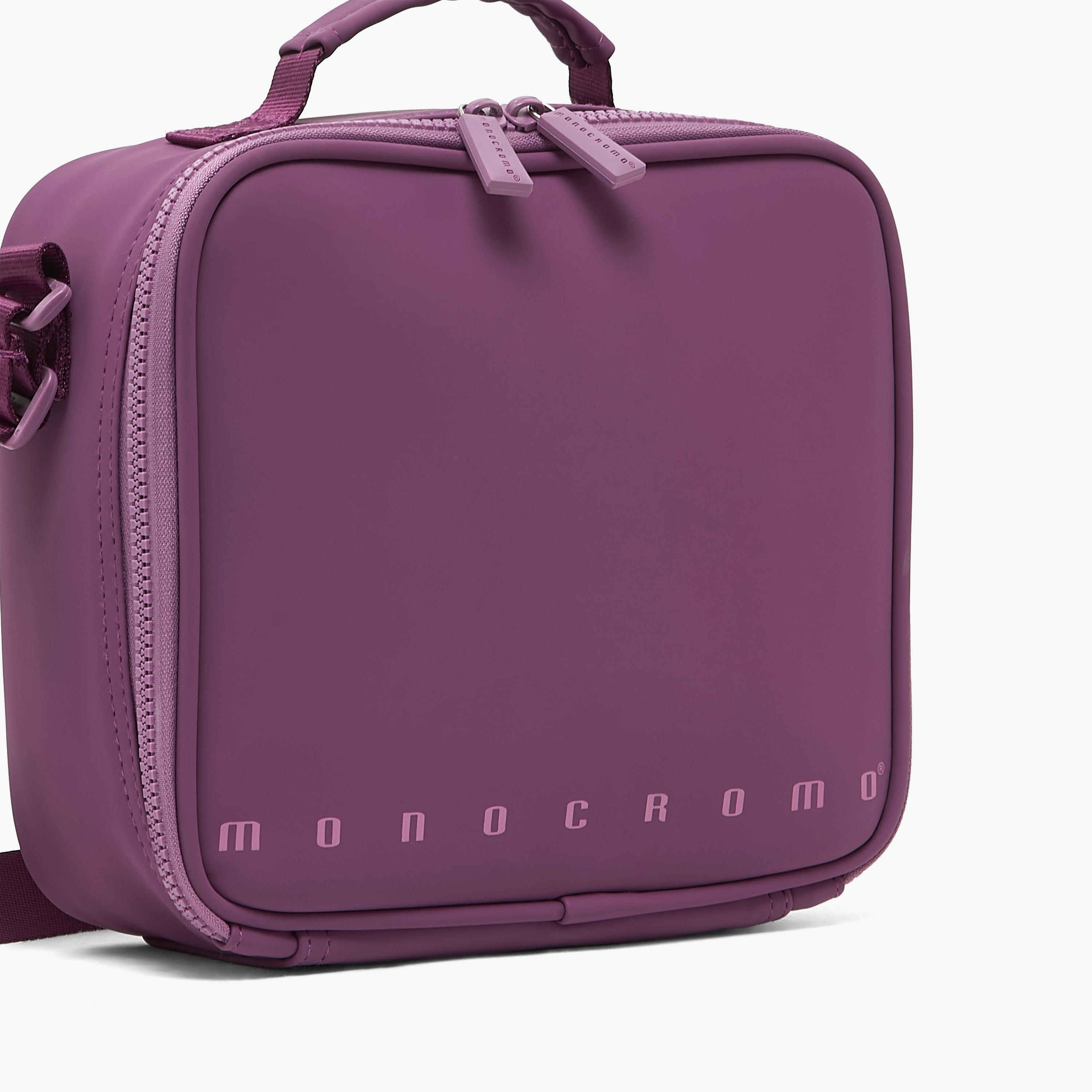 Monocromo Solid Lunch Bag for Girls 8-13 Years with Adjustable Strap-school-lunchessentials-lunchbags-image-3
