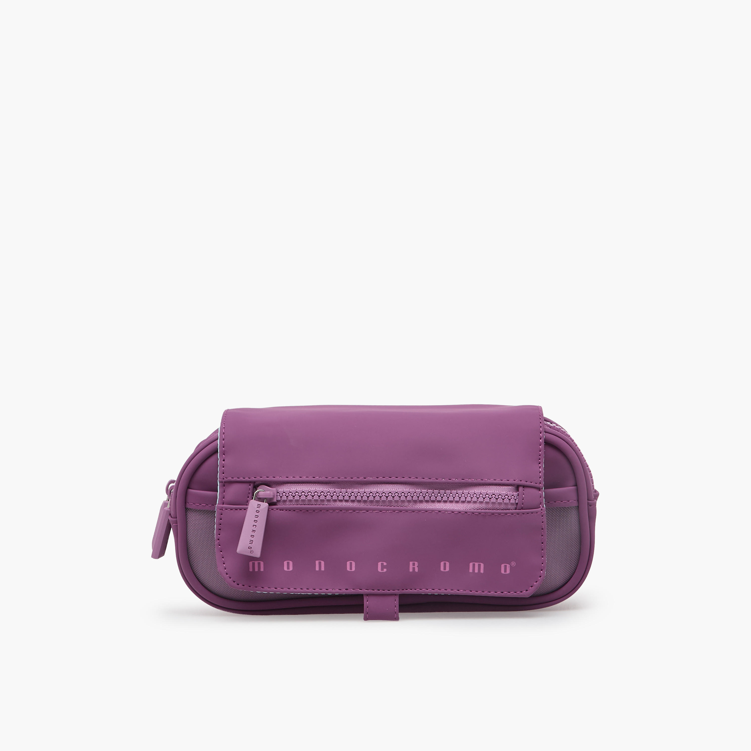 Monocromo Solid Pencil Pouch with 2 Compartments-school-stationery-pencilcases-image-1