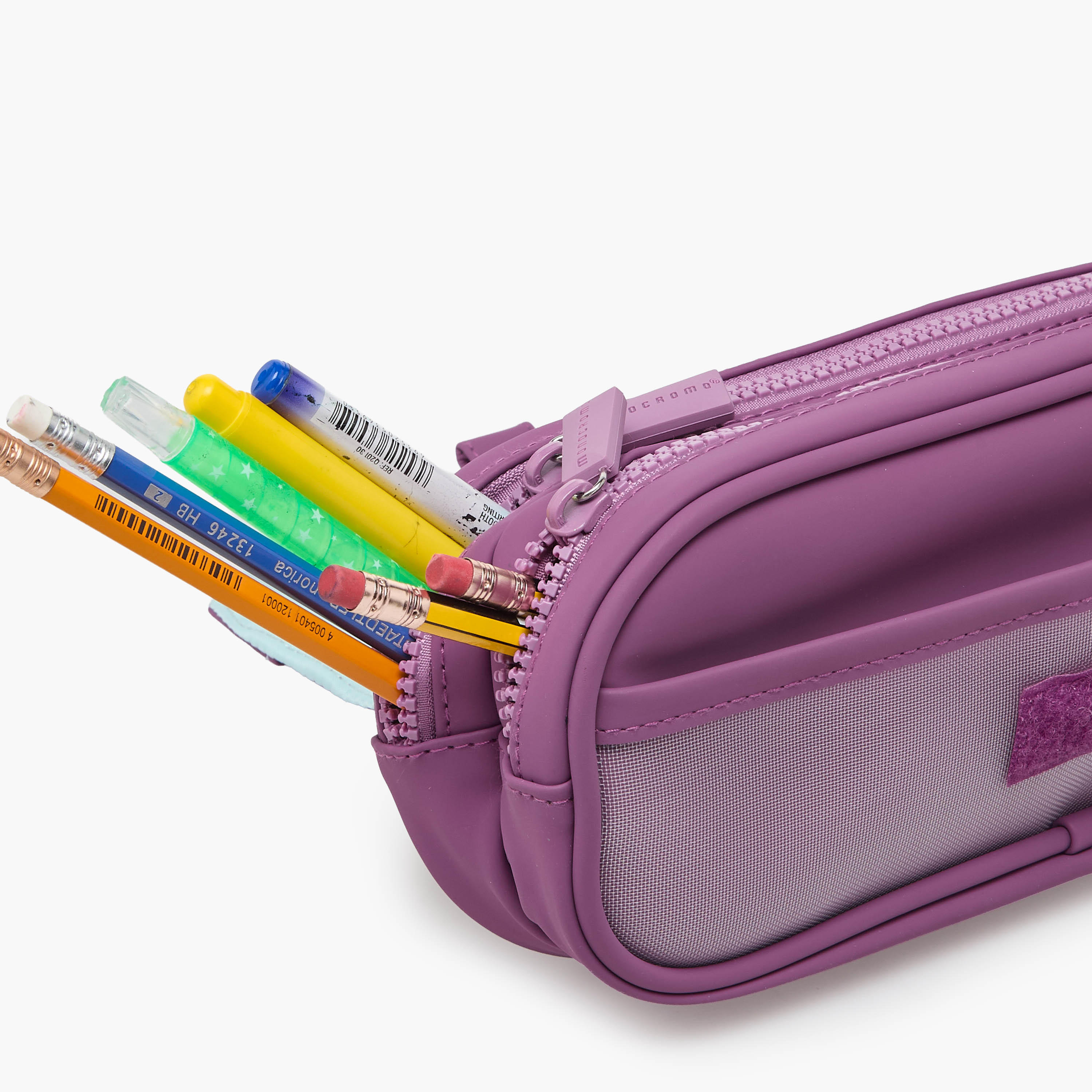 Monocromo Solid Pencil Pouch with 2 Compartments-school-stationery-pencilcases-image-6