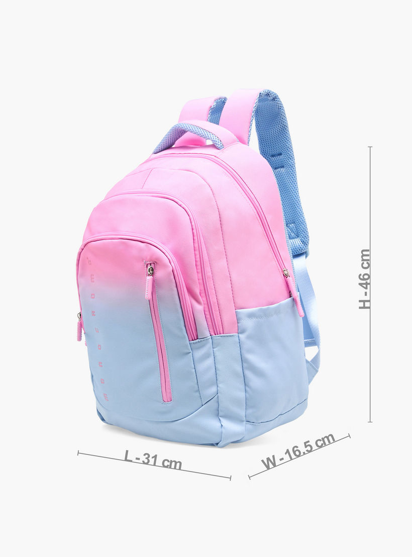 شنطة ظهر أومبري للبنات من 8-13 سنة مع أحزمة كتف مبطنة - 18 بوصة-school-bagsandbackpacks-backpacks-image-6