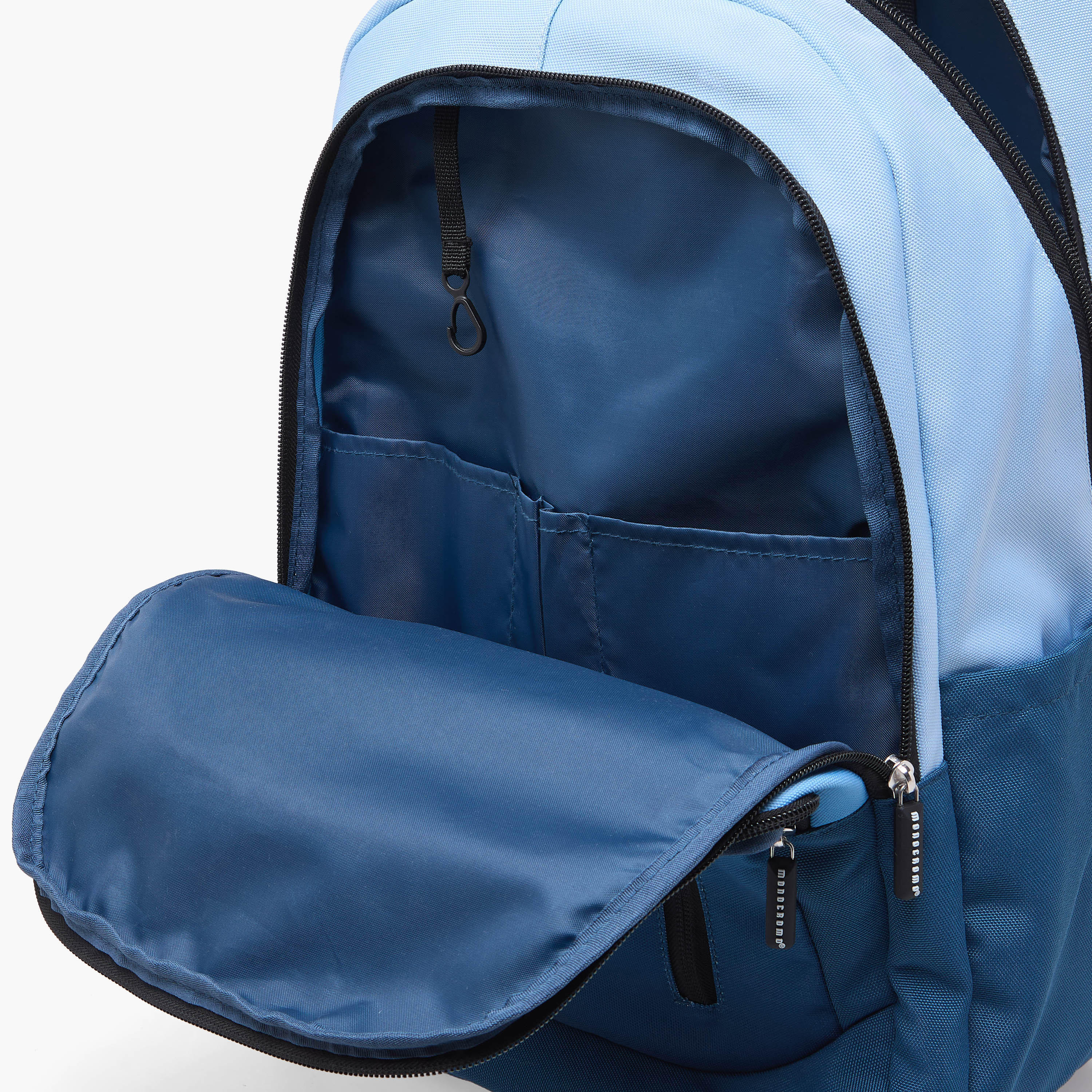 Monocromo Ombre Backpack for Boys 8-13 Years with Adjustable Shoulder Straps - 18 inches-school-bagsandbackpacks-backpacks-image-5