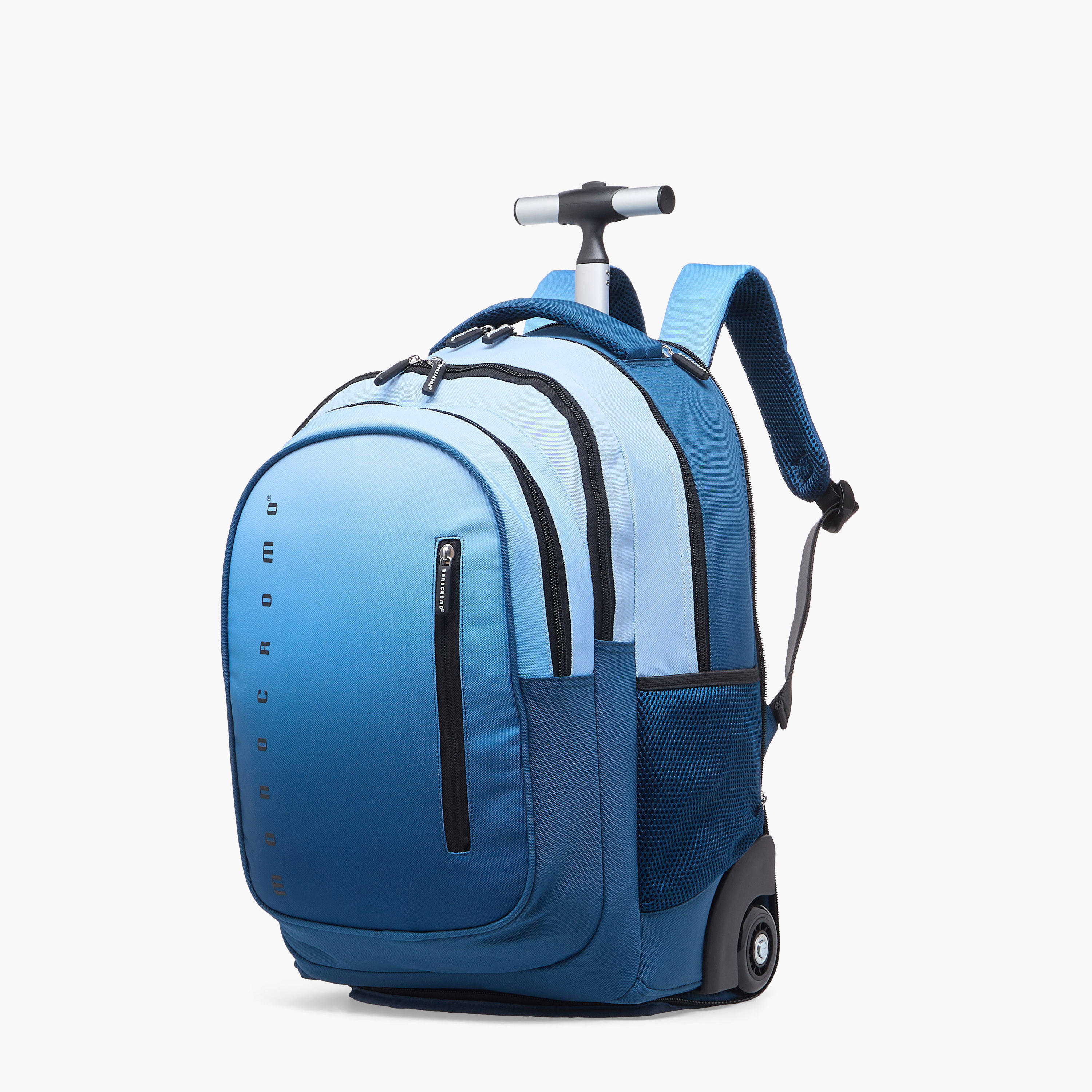 Monocromo Ombre Trolley Bag for Boys 8-13 Years with Retractable Handle - 19 inches-school-bagsandbackpacks-trolleybags-image-7