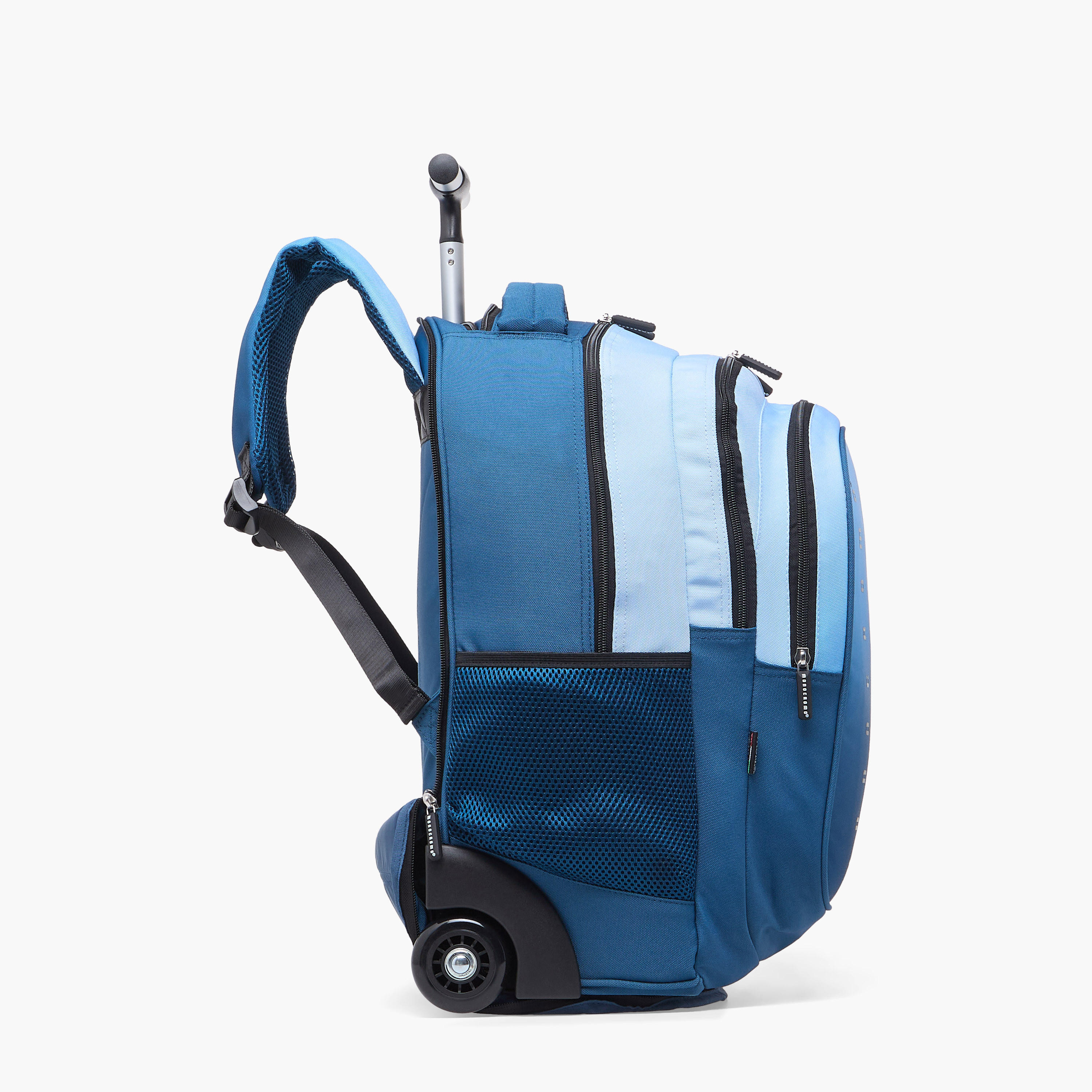Monocromo Ombre Trolley Bag for Boys 8-13 Years with Retractable Handle - 19 inches-school-bagsandbackpacks-trolleybags-image-10