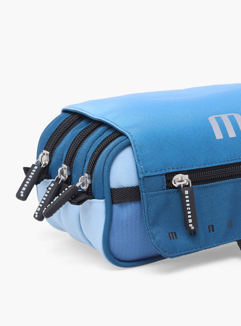 Monocromo Ombre Pencil Pouch with 3 Compartments-school-stationery-pencilcases-image-3