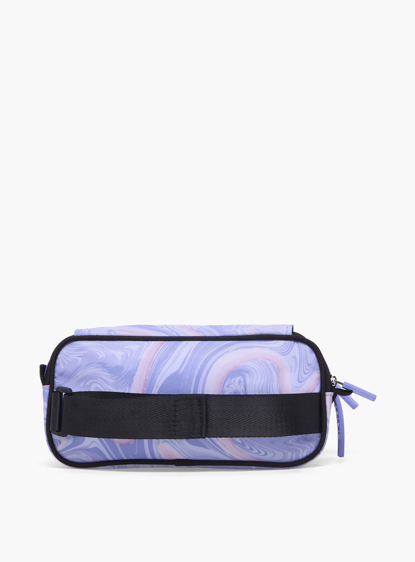 Spirit Marble Print Pencil Pouch with 3 Compartments-school-stationery-pencilcases-image-4