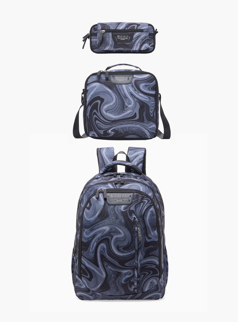 Spirit Swirl Print Pencil Pouch with 3 Compartments-school-stationery-pencilcases-image-6