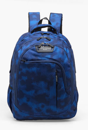 Spirit Printed Backpack for Boys 8-13 Years with Adjustable Shoulder Straps - 19 inches-school-image-1