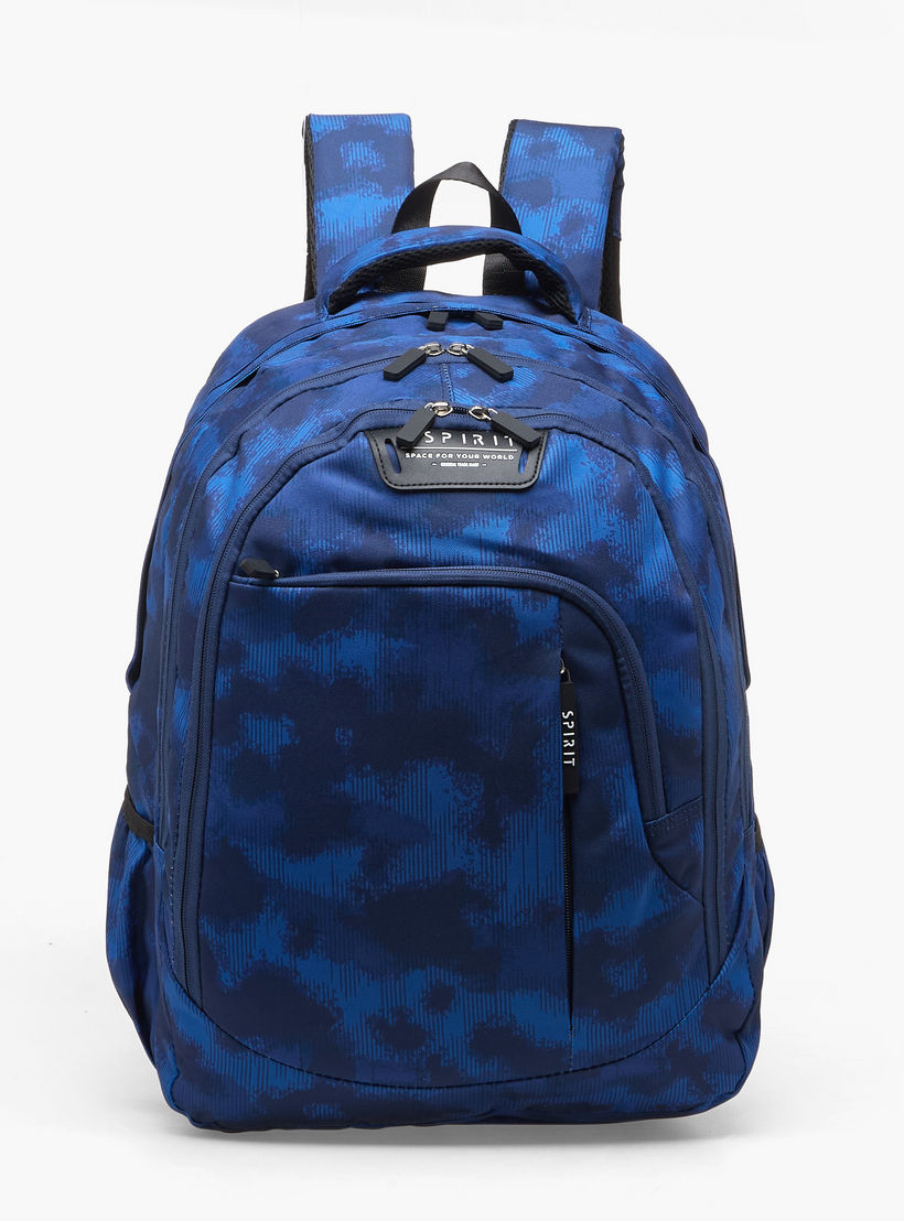 Spirit Printed Backpack for Boys 8-13 Years with Adjustable Shoulder Straps - 19 inches-school-bagsandbackpacks-backpacks-image-1