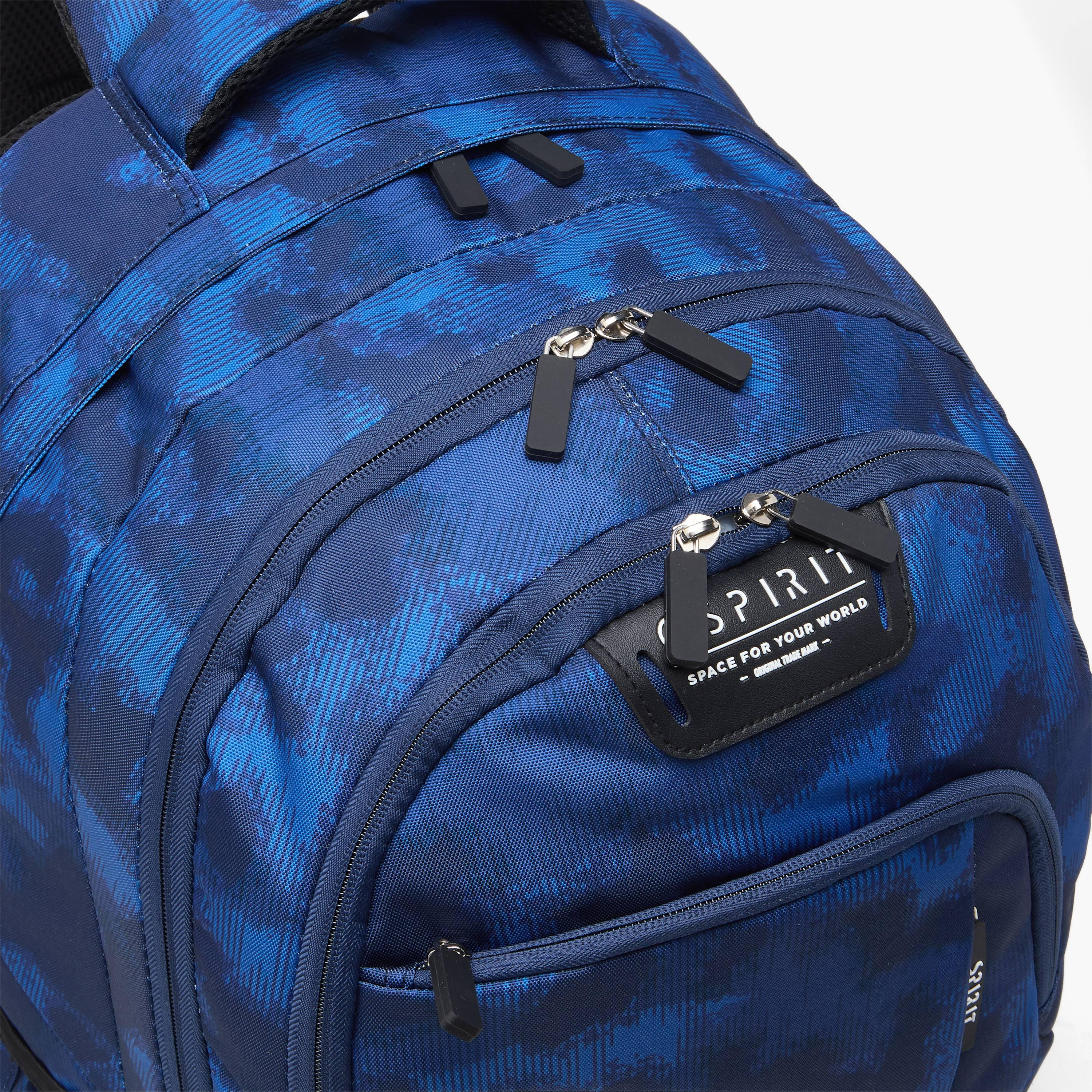 Spirit Printed Backpack for Boys 8-13 Years with Adjustable Shoulder Straps - 19 inches-school-bagsandbackpacks-backpacks-image-4