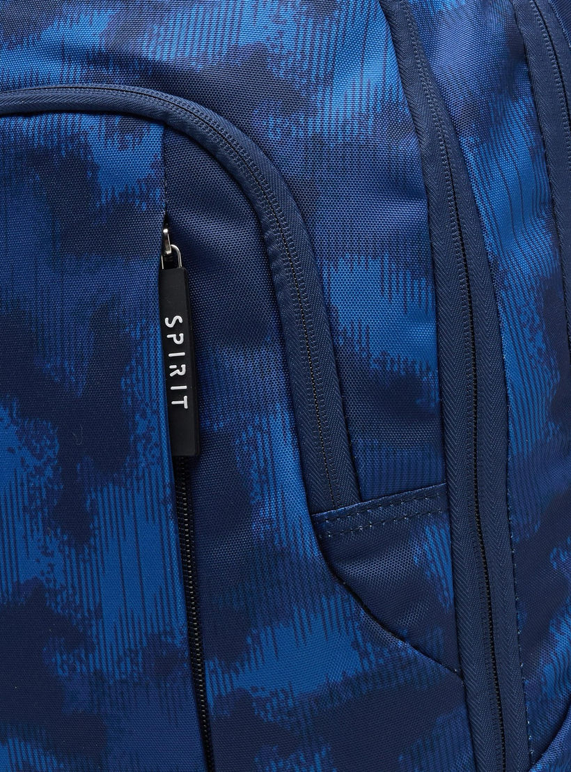 Spirit Printed Backpack for Boys 8-13 Years with Adjustable Shoulder Straps - 19 inches-school-bagsandbackpacks-backpacks-image-4