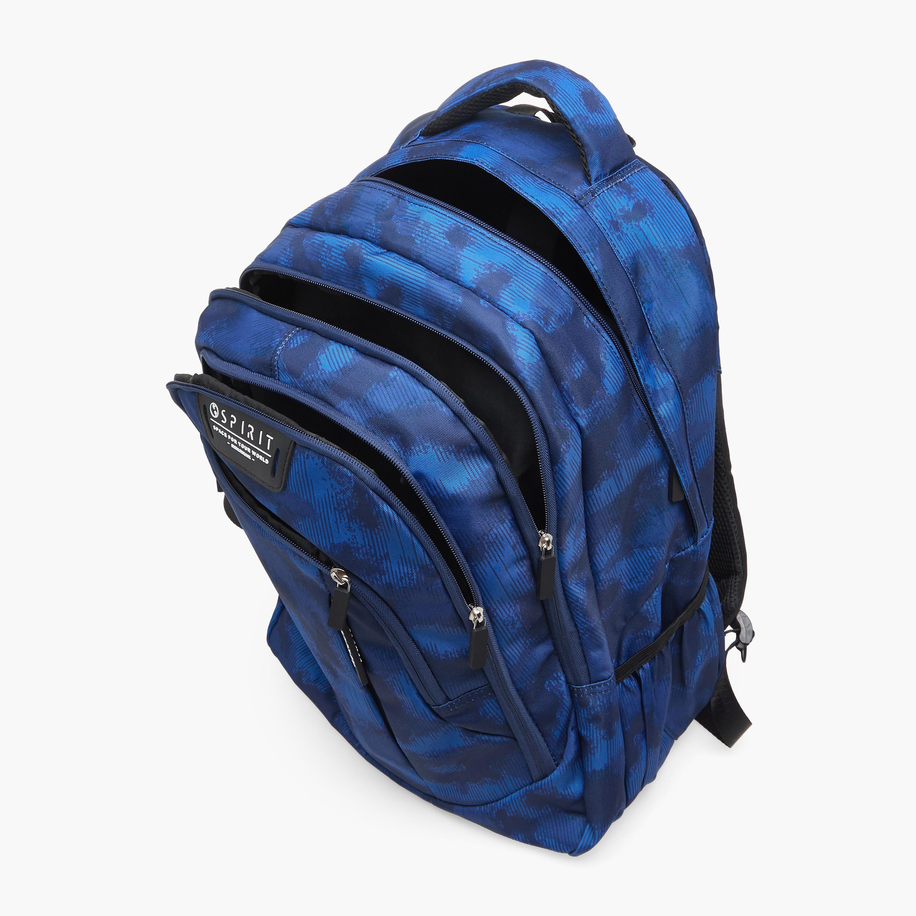 Spirit Printed Backpack for Boys 8-13 Years with Adjustable Shoulder Straps - 19 inches-school-bagsandbackpacks-backpacks-image-6