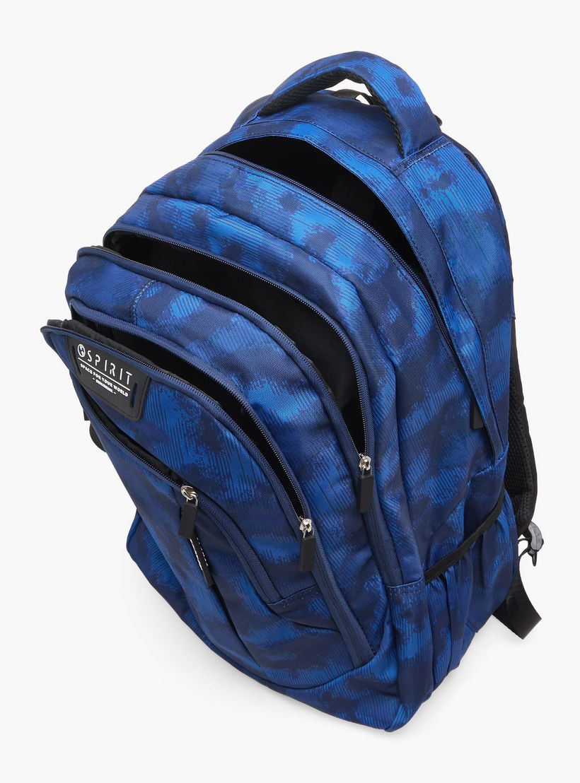 Spirit Printed Backpack for Boys 8-13 Years with Adjustable Shoulder Straps - 19 inches-school-bagsandbackpacks-backpacks-image-6