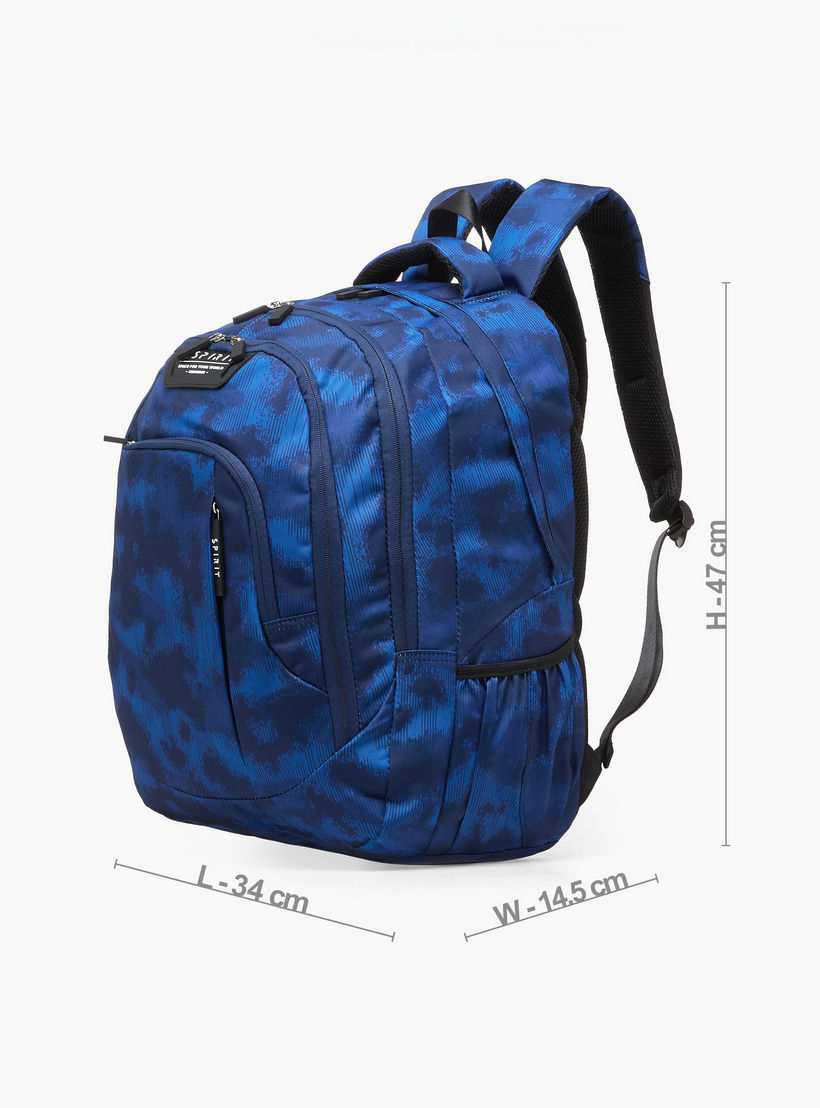 Spirit Printed Backpack for Boys 8-13 Years with Adjustable Shoulder Straps - 19 inches-school-bagsandbackpacks-backpacks-image-7