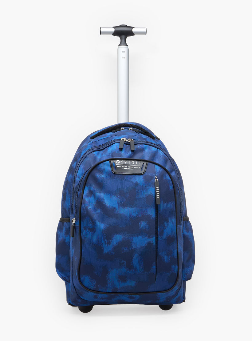 Spirit Printed Trolley Backpack for Boys 8-13 Years with Retractable Handle - 19 inches-school-bagsandbackpacks-trolleybags-image-4