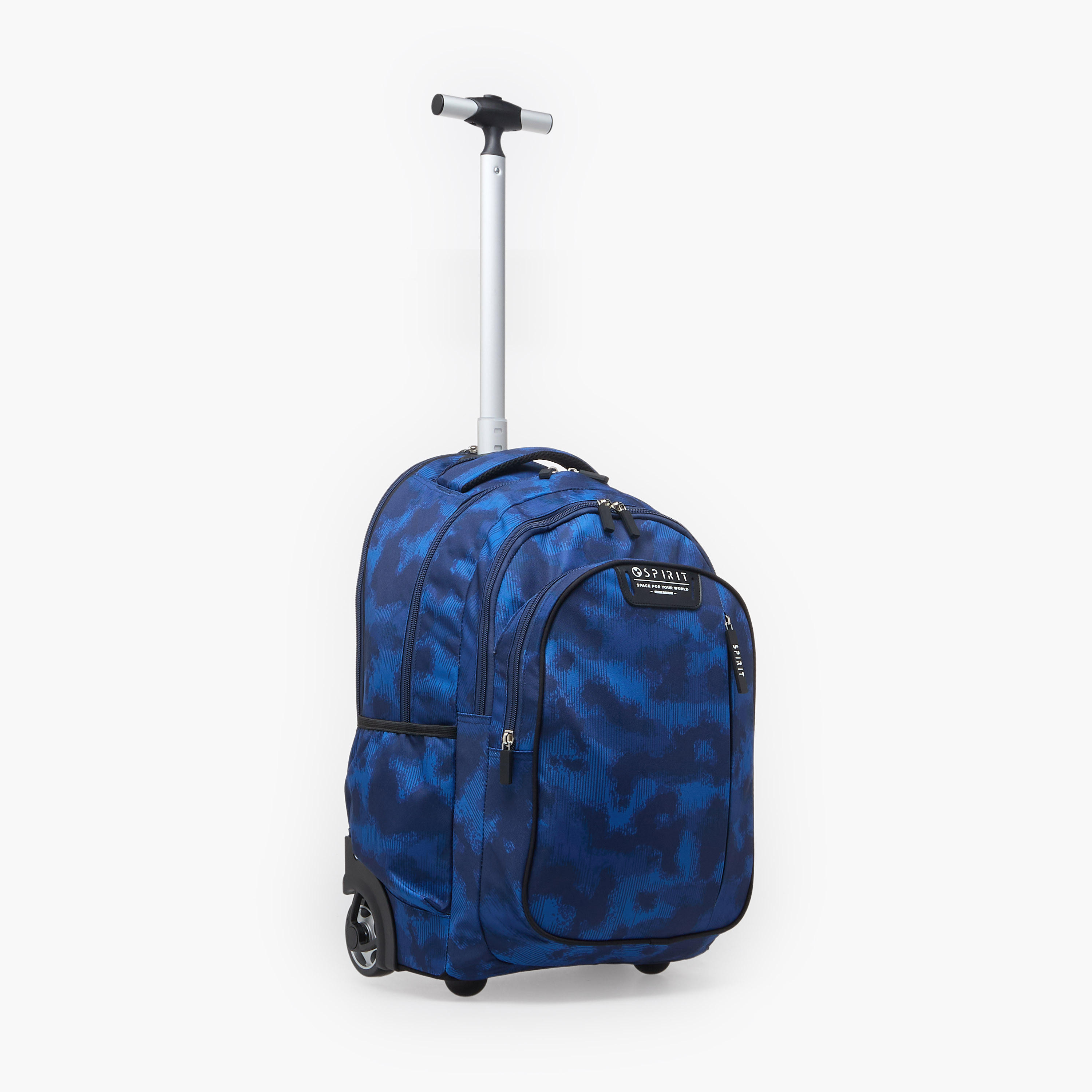 Spirit Printed Trolley Backpack for Boys 8-13 Years with Retractable Handle - 19 inches-school-bagsandbackpacks-trolleybags-image-5