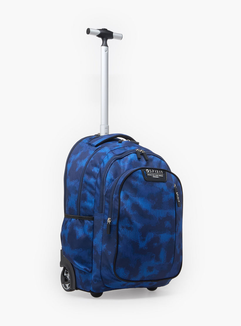 Spirit Printed Trolley Backpack for Boys 8-13 Years with Retractable Handle - 19 inches-school-bagsandbackpacks-trolleybags-image-5