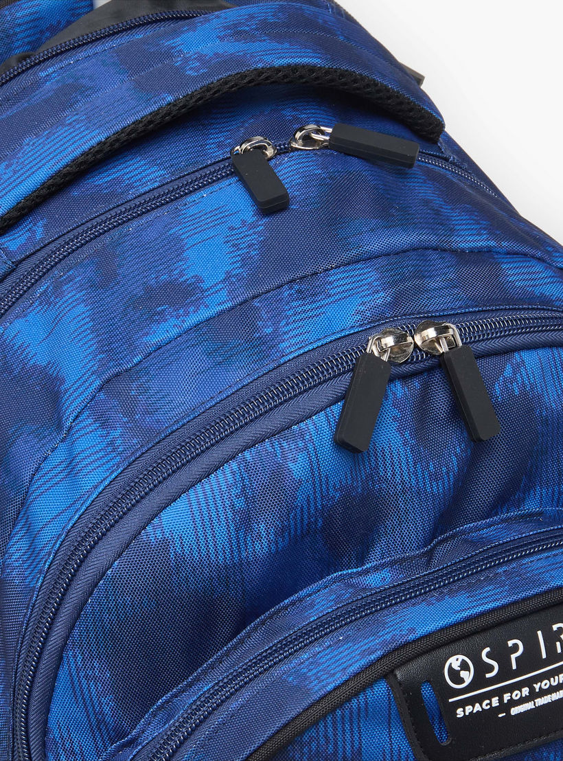 Spirit Printed Trolley Backpack for Boys 8-13 Years with Retractable Handle - 19 inches-school-bagsandbackpacks-trolleybags-image-6