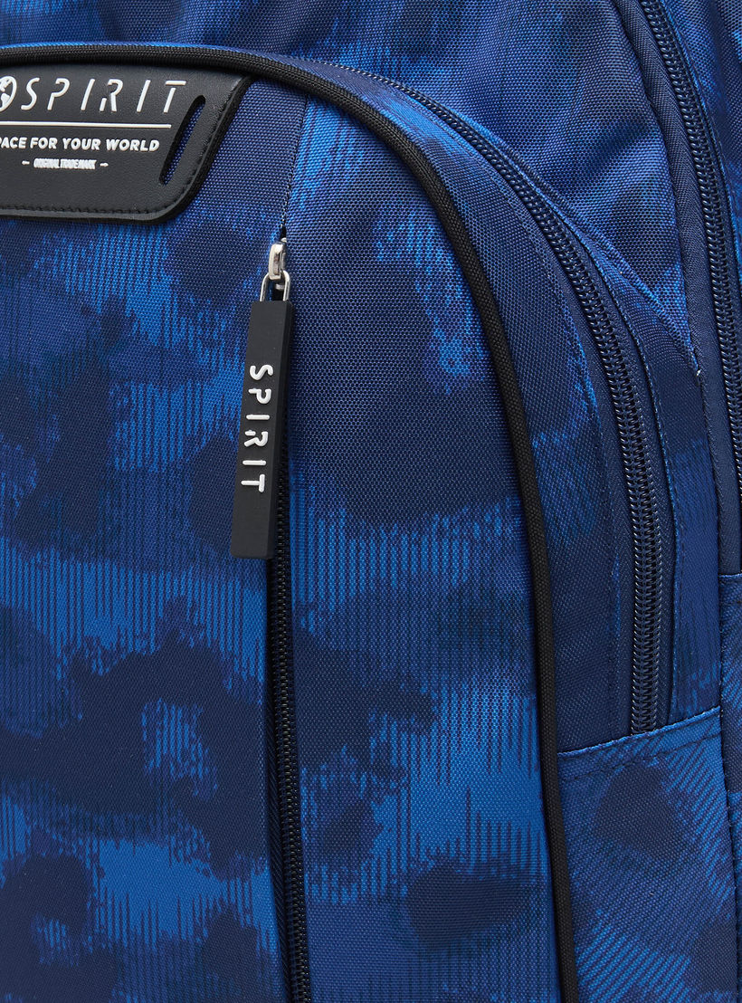 Spirit Printed Trolley Backpack for Boys 8-13 Years with Retractable Handle - 19 inches-school-bagsandbackpacks-trolleybags-image-7