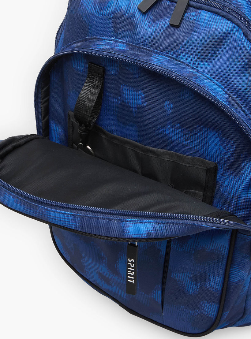 Spirit Printed Trolley Backpack for Boys 8-13 Years with Retractable Handle - 19 inches-school-bagsandbackpacks-trolleybags-image-8