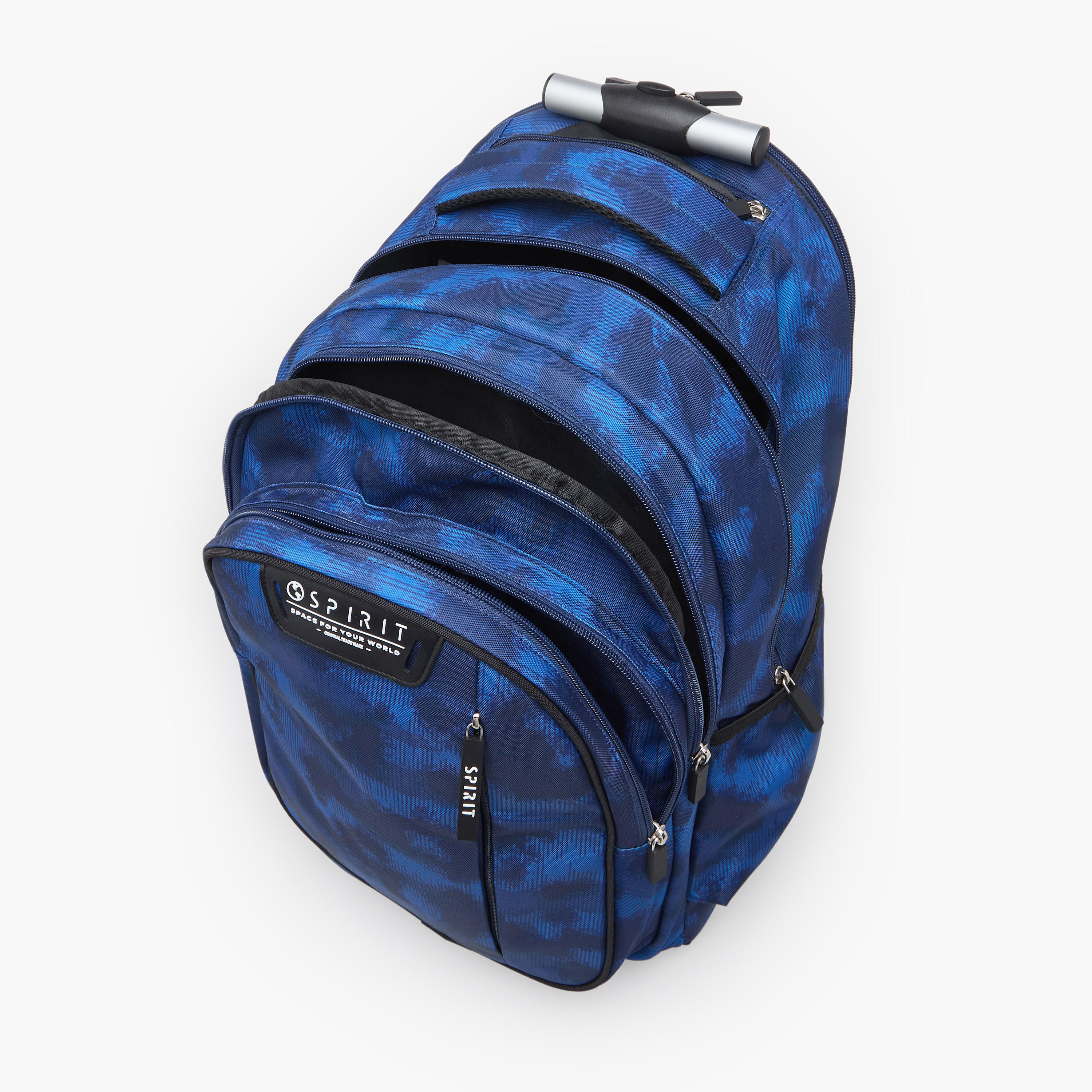 Spirit Printed Trolley Backpack for Boys 8-13 Years with Retractable Handle - 19 inches-school-bagsandbackpacks-trolleybags-image-9