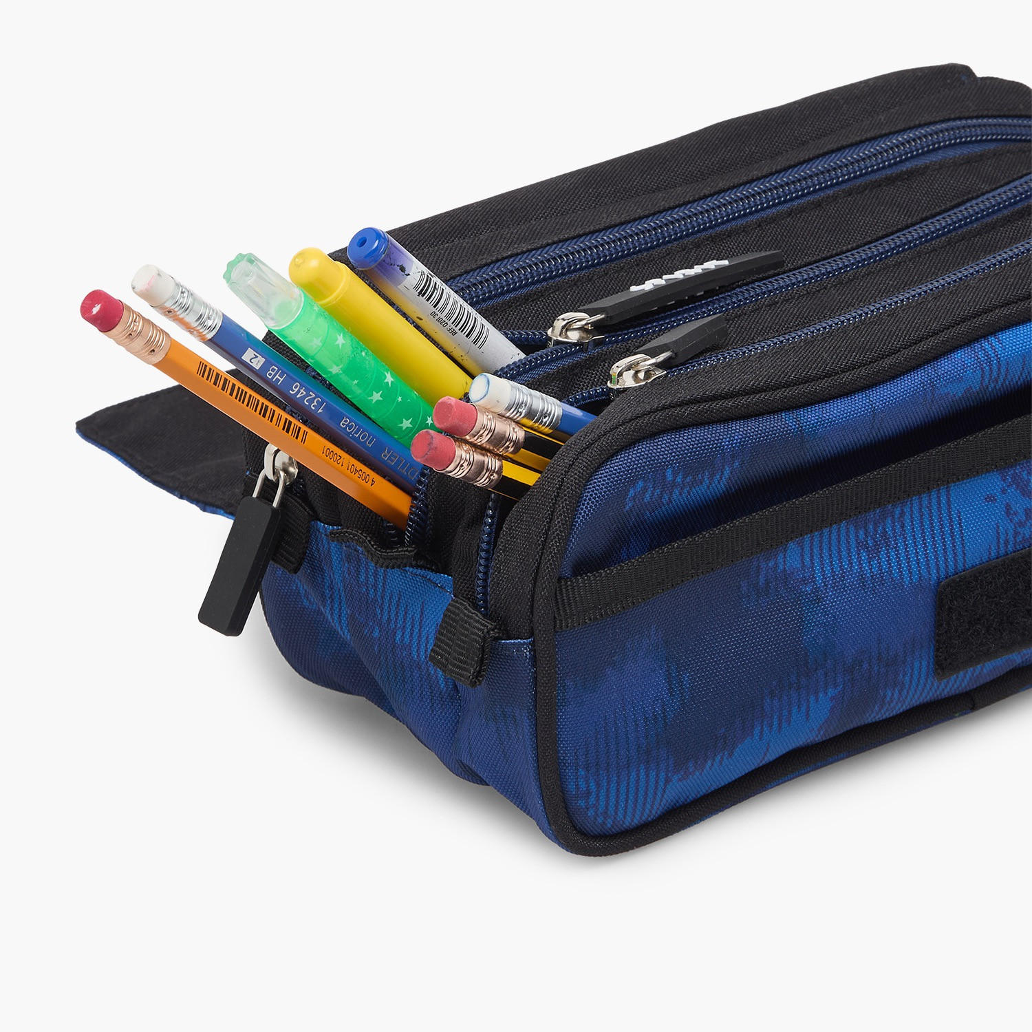 Spirit Printed Pencil Pouch with 3 Compartments-school-stationery-pencilcases-image-7