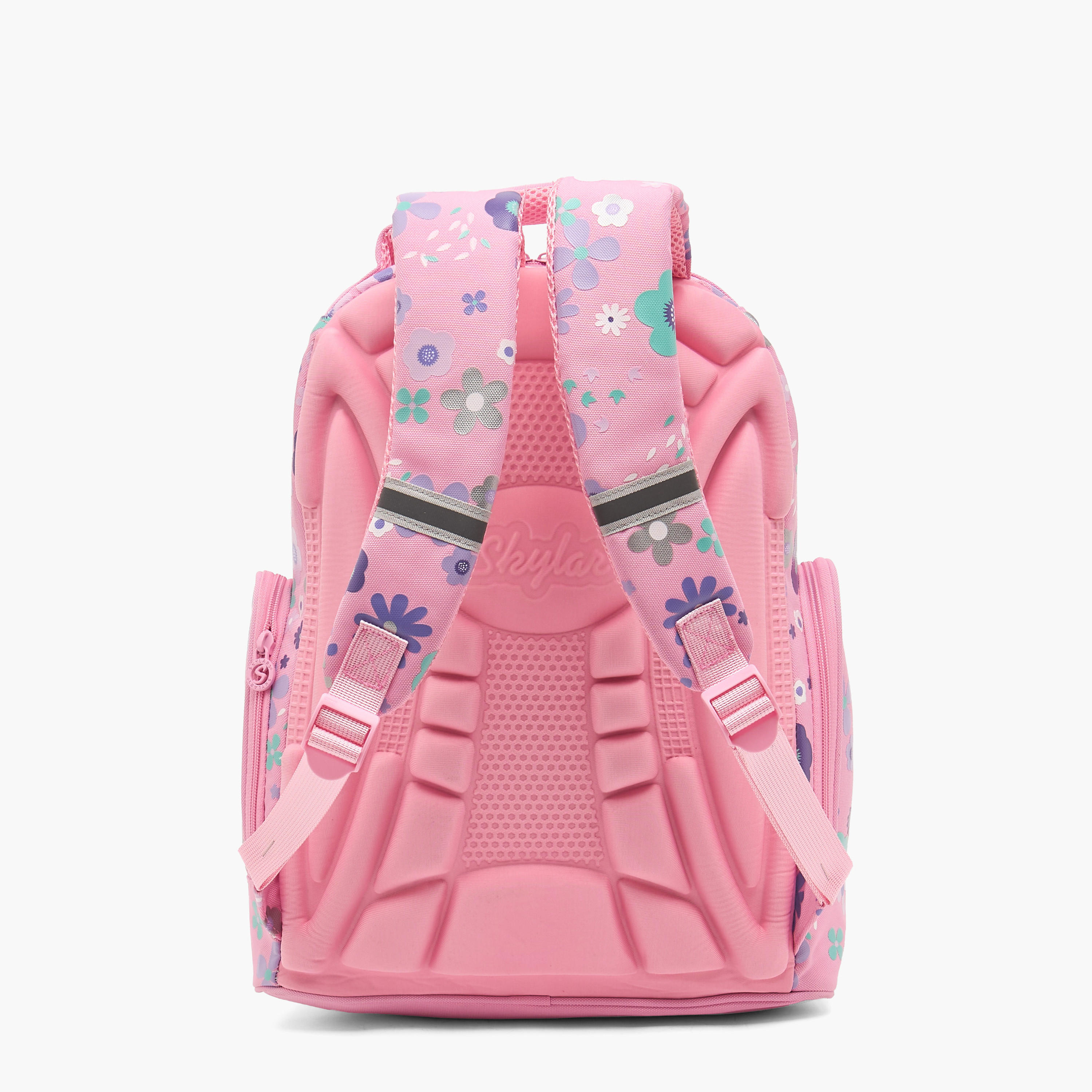 Skylar Floral Print Backpack for Girls 5-8 Years with Laptop Compartment - 16 inches-school-bagsandbackpacks-backpacks-image-9