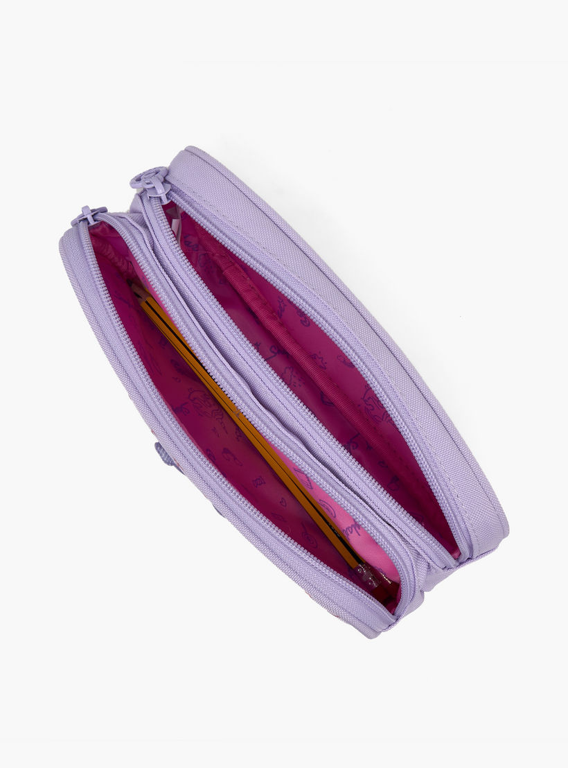 Skylar Mermaid Accent Pencil Pouch with 2 Compartments-school-stationery-pencilcases-image-7