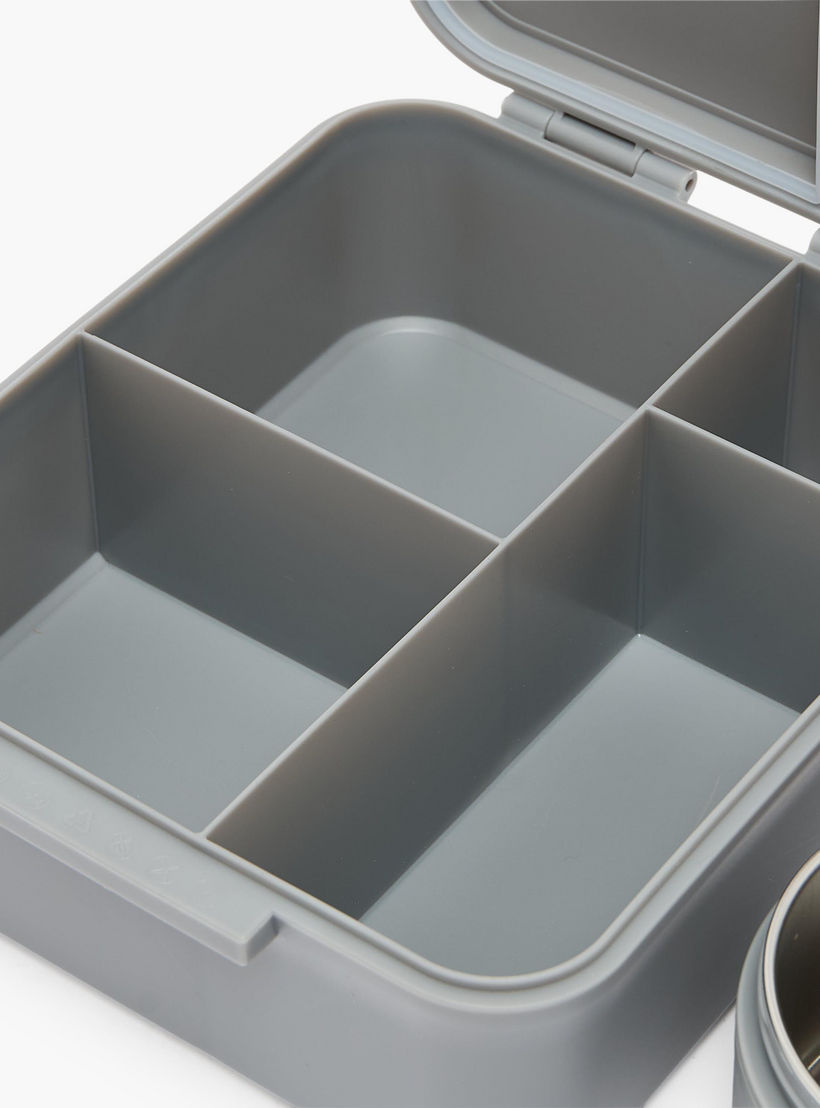 صندوق غداء سادة مع جرة للأولاد - 1.7 لتر-school-lunchessentials-lunchboxes-image-5