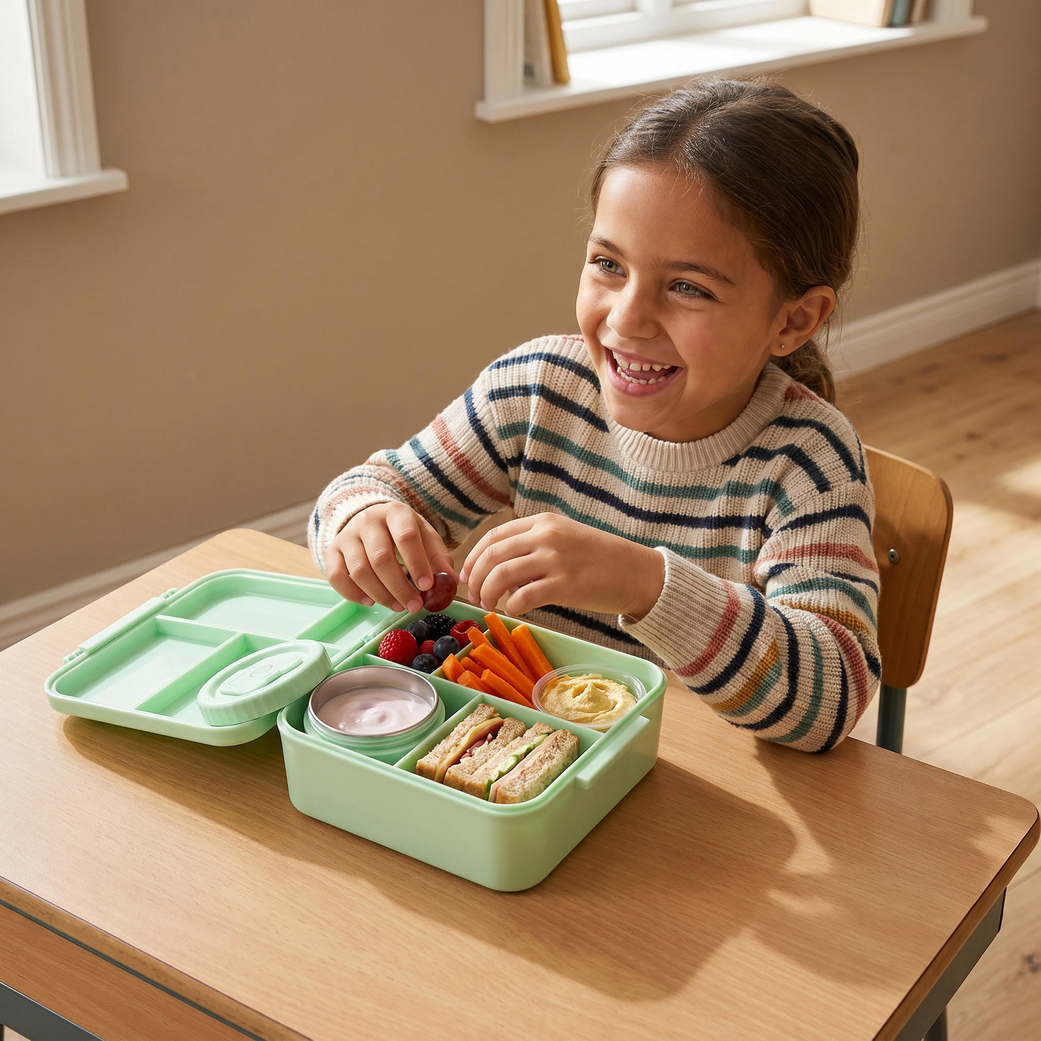 Solid Lunch Box for Boys with Jar - 1.7 L-school-lunchessentials-lunchboxes-image-3
