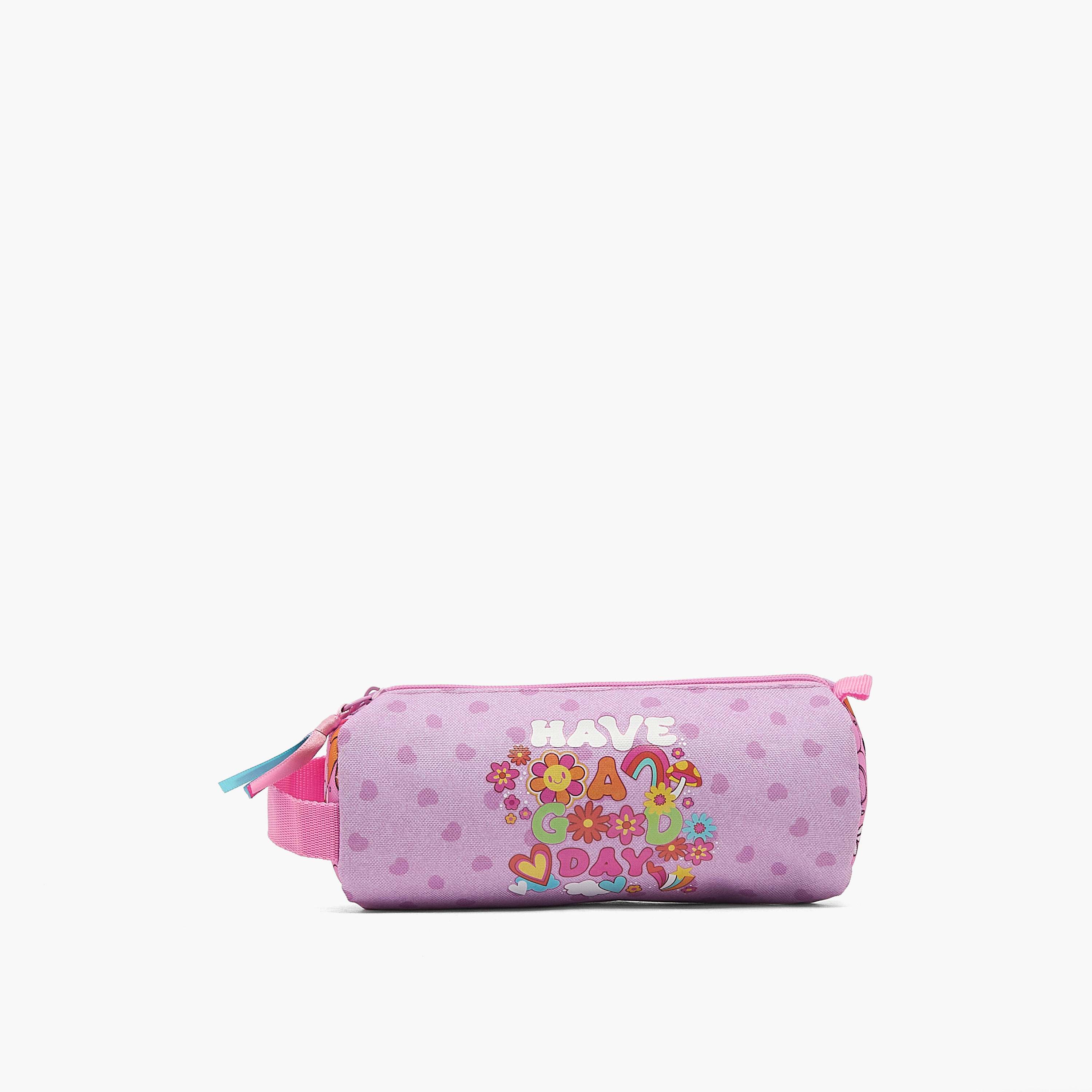 مقلمة بسحاب إغلاق وطبعات شعار من رول رود-school-stationery-pencilcases-image-1
