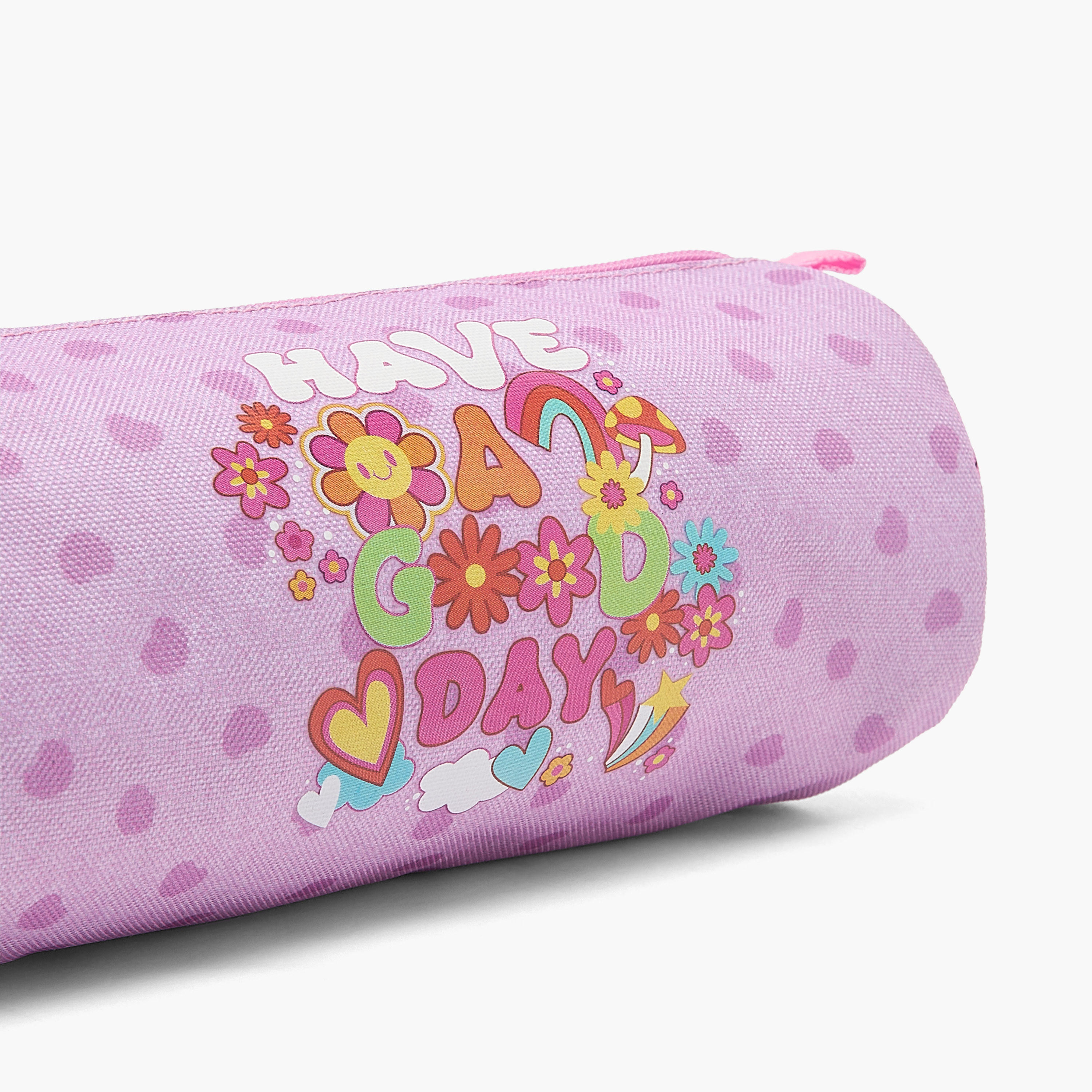 مقلمة بسحاب إغلاق وطبعات شعار من رول رود-school-stationery-pencilcases-image-6